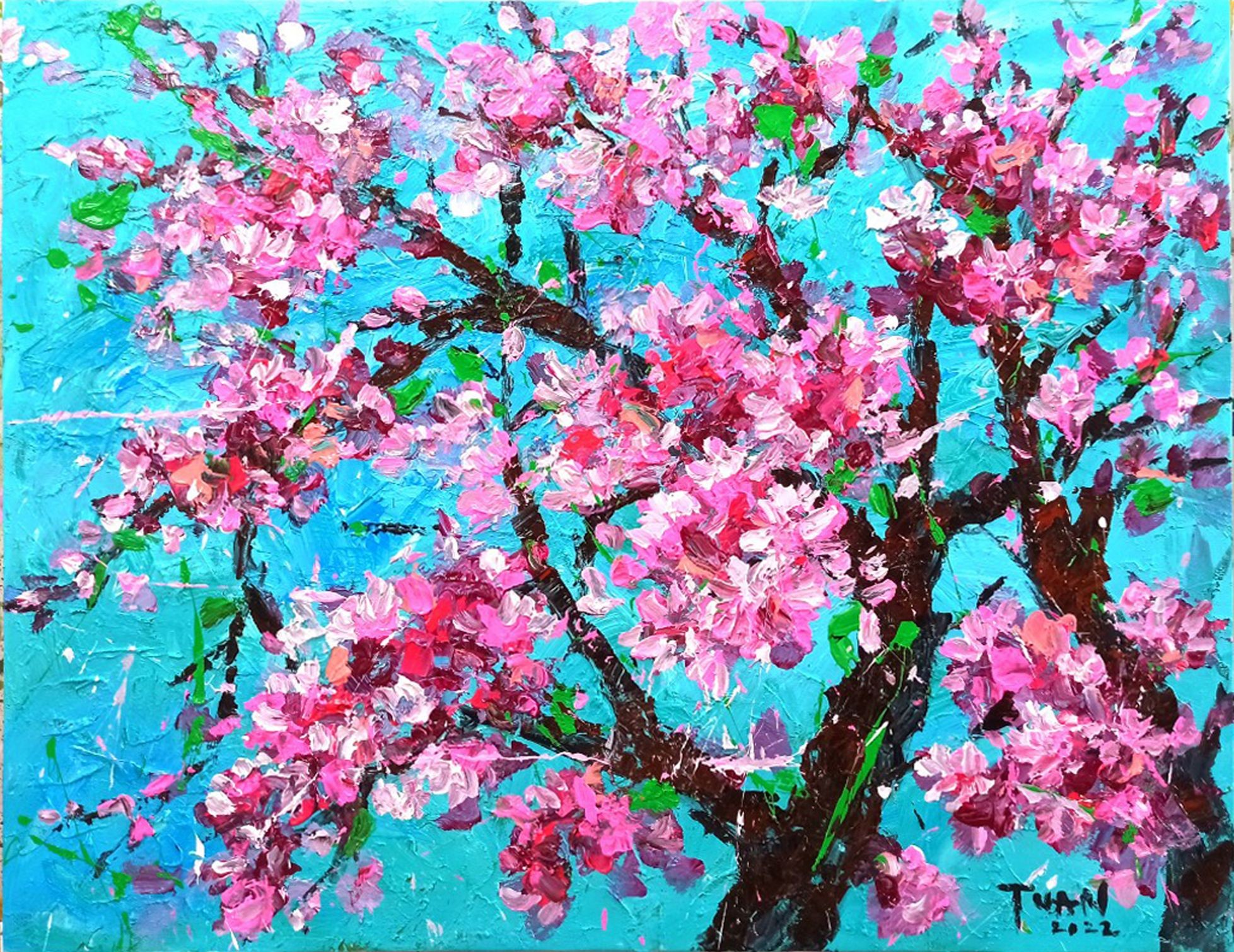 Le anh Tuan, Peach blossom in Spring Le anh Tuan, Peach blossom in Spring