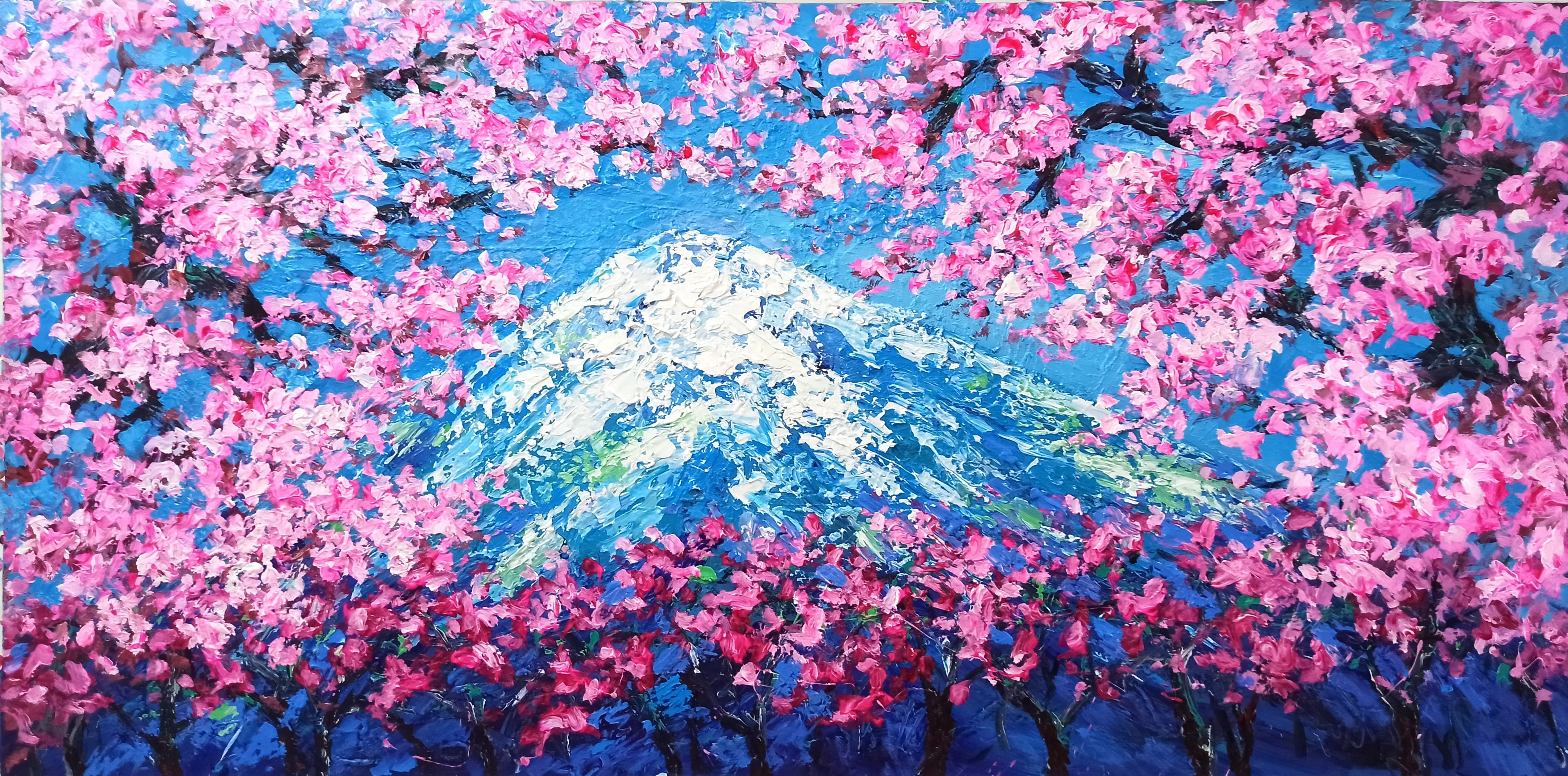 Le anh Tuan, Mount Fuji in spring Le anh Tuan, Mount Fuji in spring