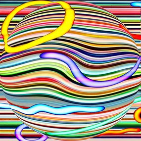 Abstract Lineair opus 663, Geert Lemmers
