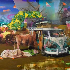 Painting, Glitch, José Luis Ceña