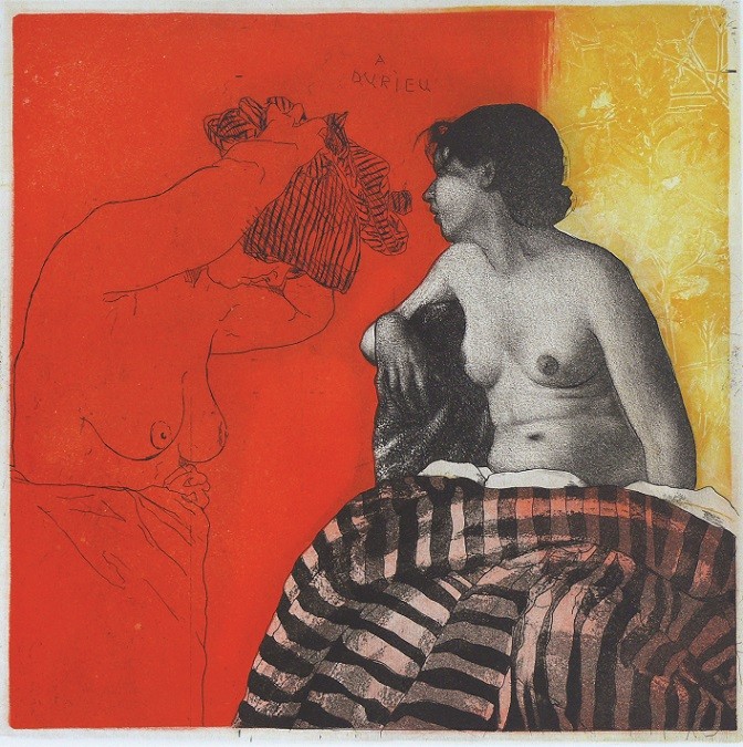 Kurt Mair, A Durieux, gravure orignale Kurt Mair, A Durieux, gravure orignale