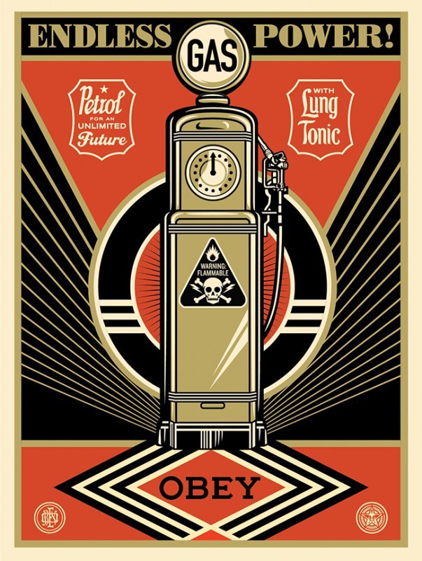 Shepard Fairey (Obey), Endless Power Shepard Fairey (Obey), Endless Power
