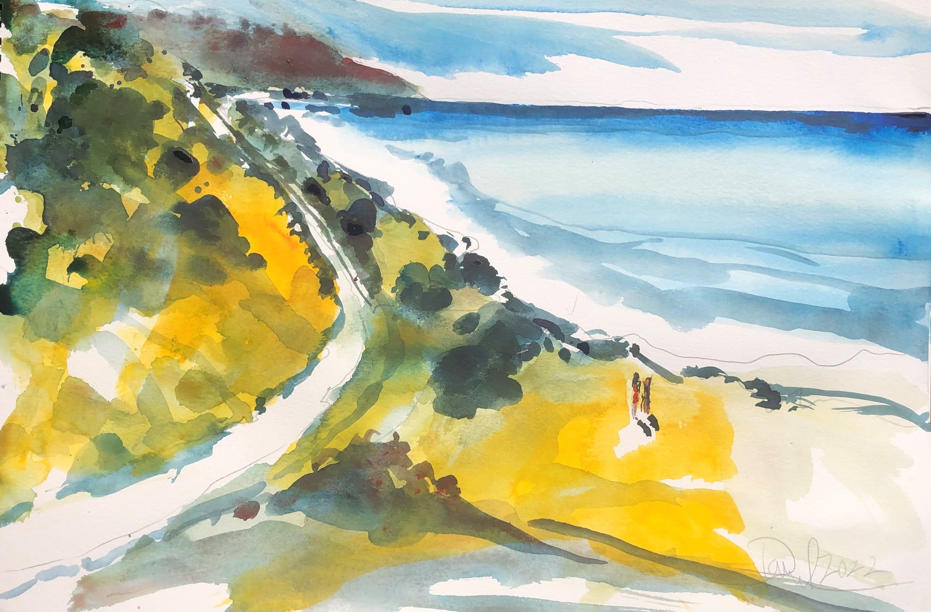Daniel Clarke, Coastal road Daniel Clarke, Coastal road