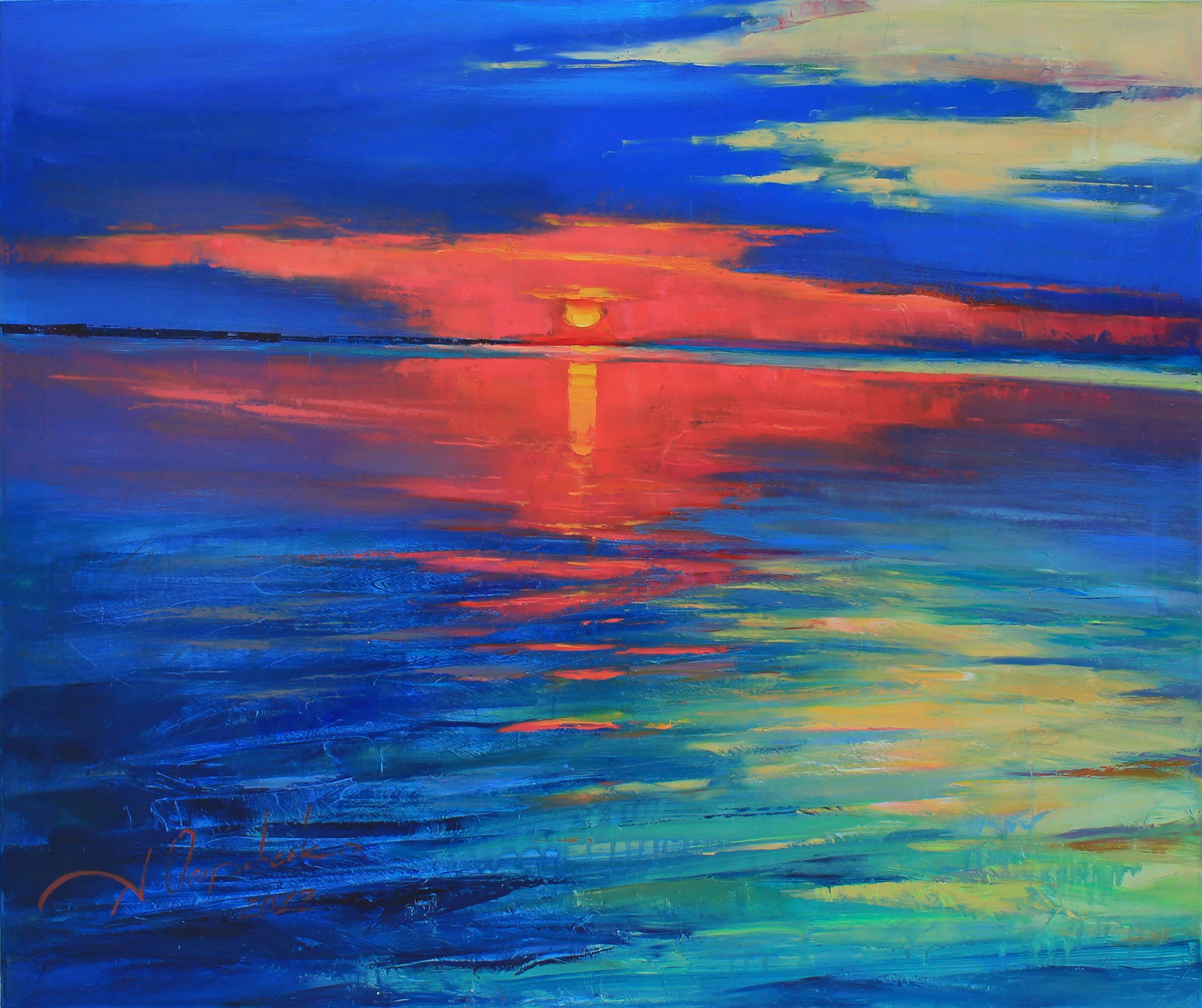 Alisa Onipchenko-Cherniakovska, Bright sunset Alisa Onipchenko-Cherniakovska, Bright sunset