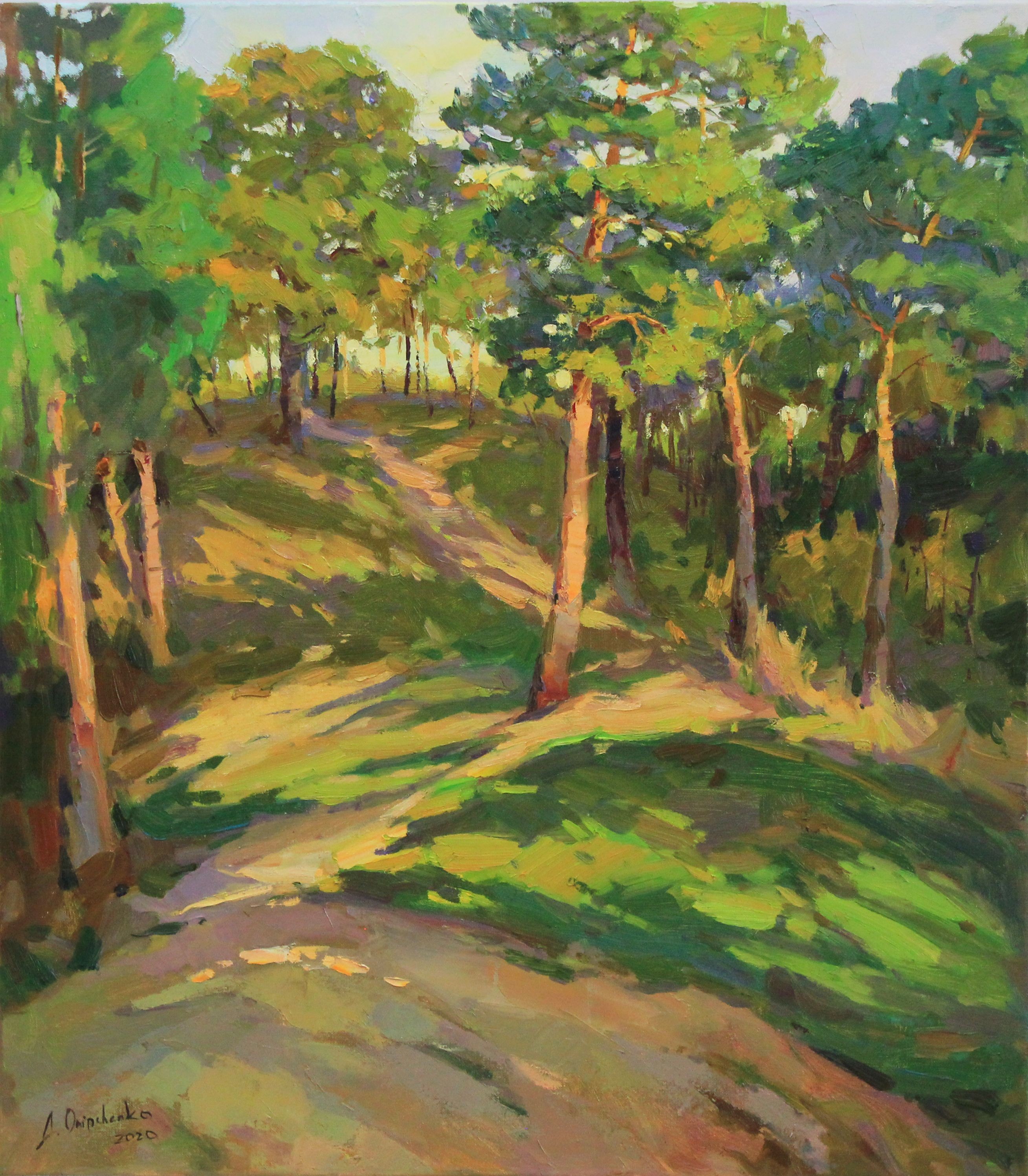 Alisa Onipchenko-Cherniakovska, Among the pines Alisa Onipchenko-Cherniakovska, Among the pines