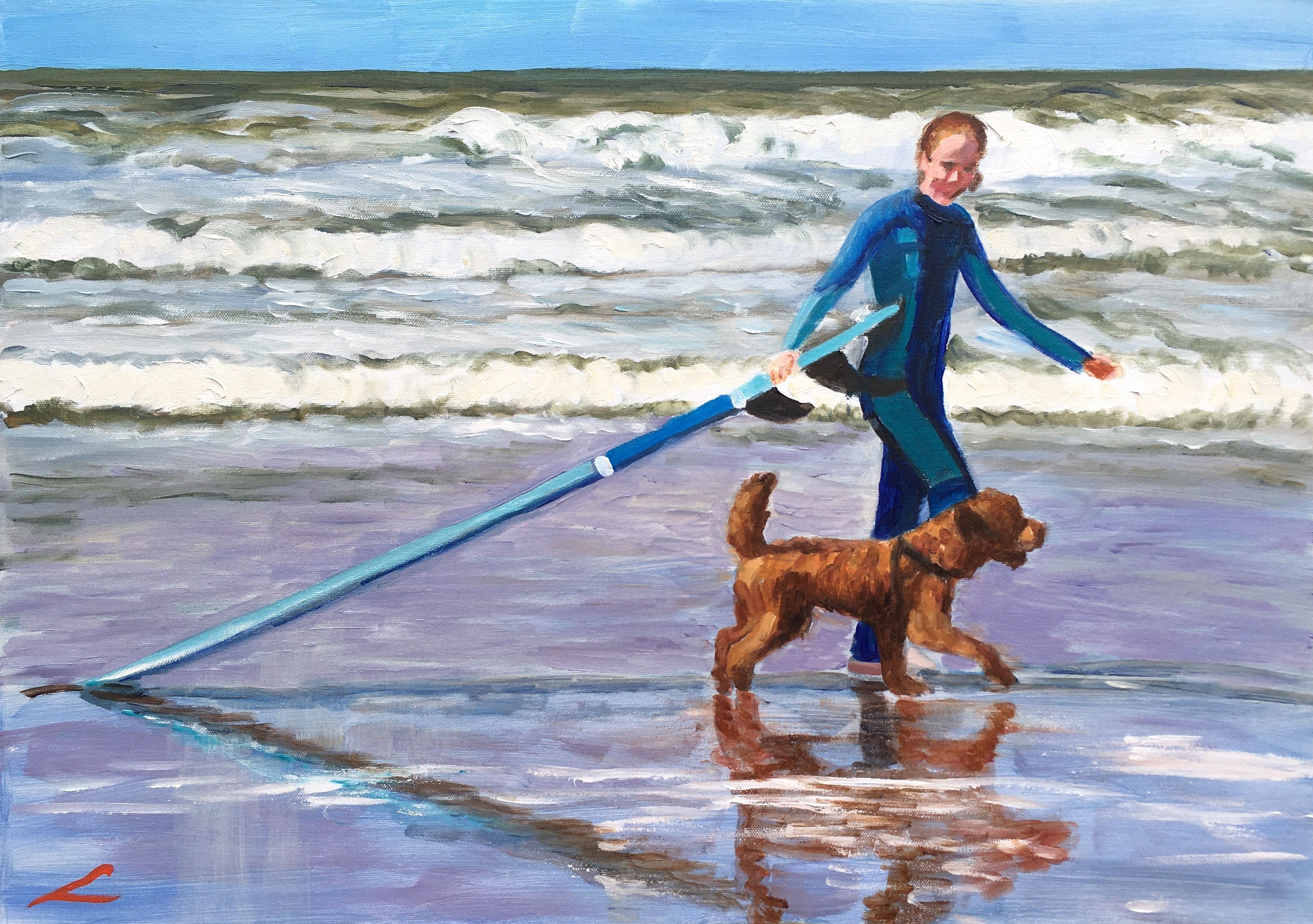Elena Sokolova, After surf Elena Sokolova, After surf
