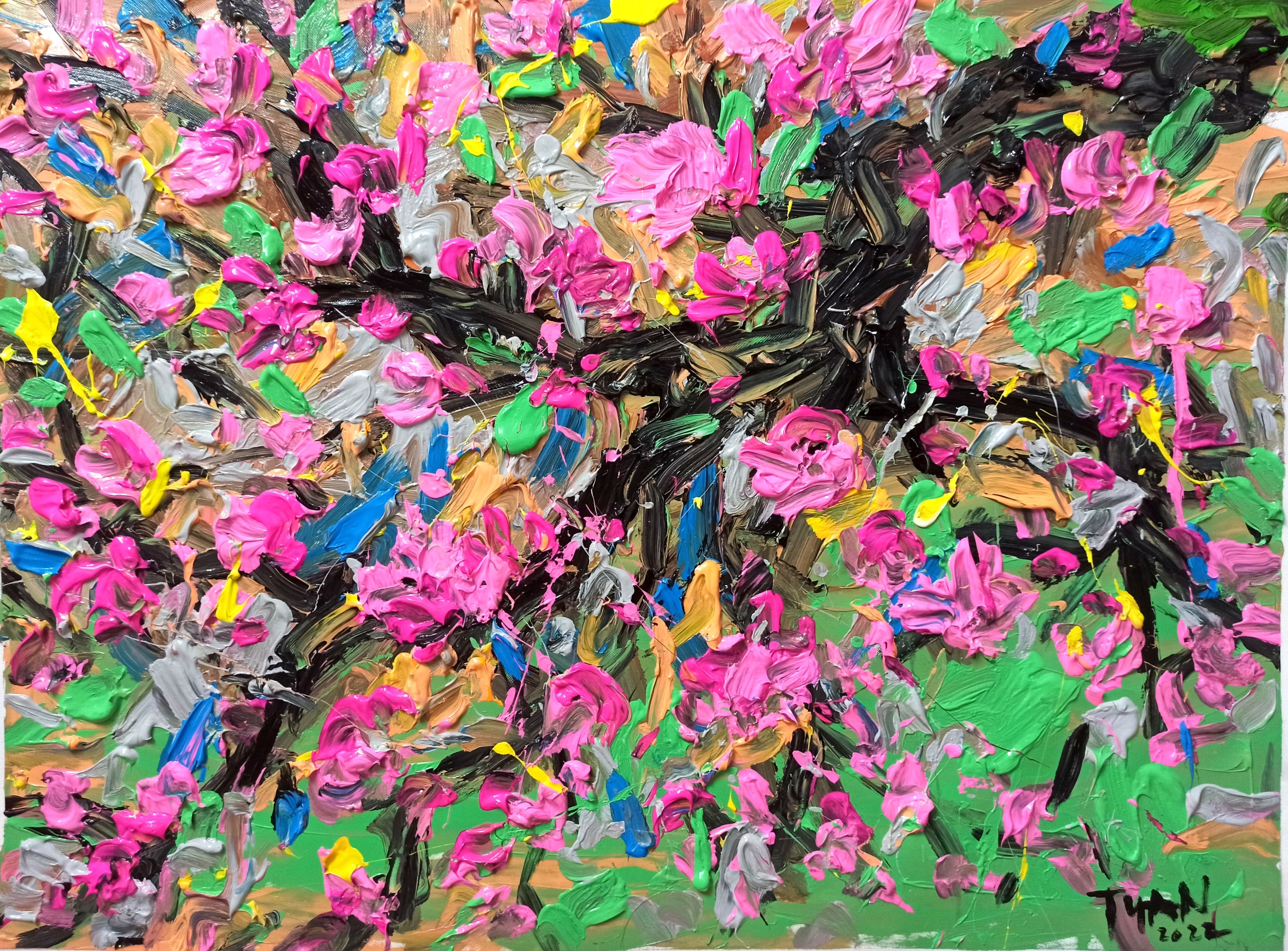 Le anh Tuan, Peach blossom in spring Le anh Tuan, Peach blossom in spring