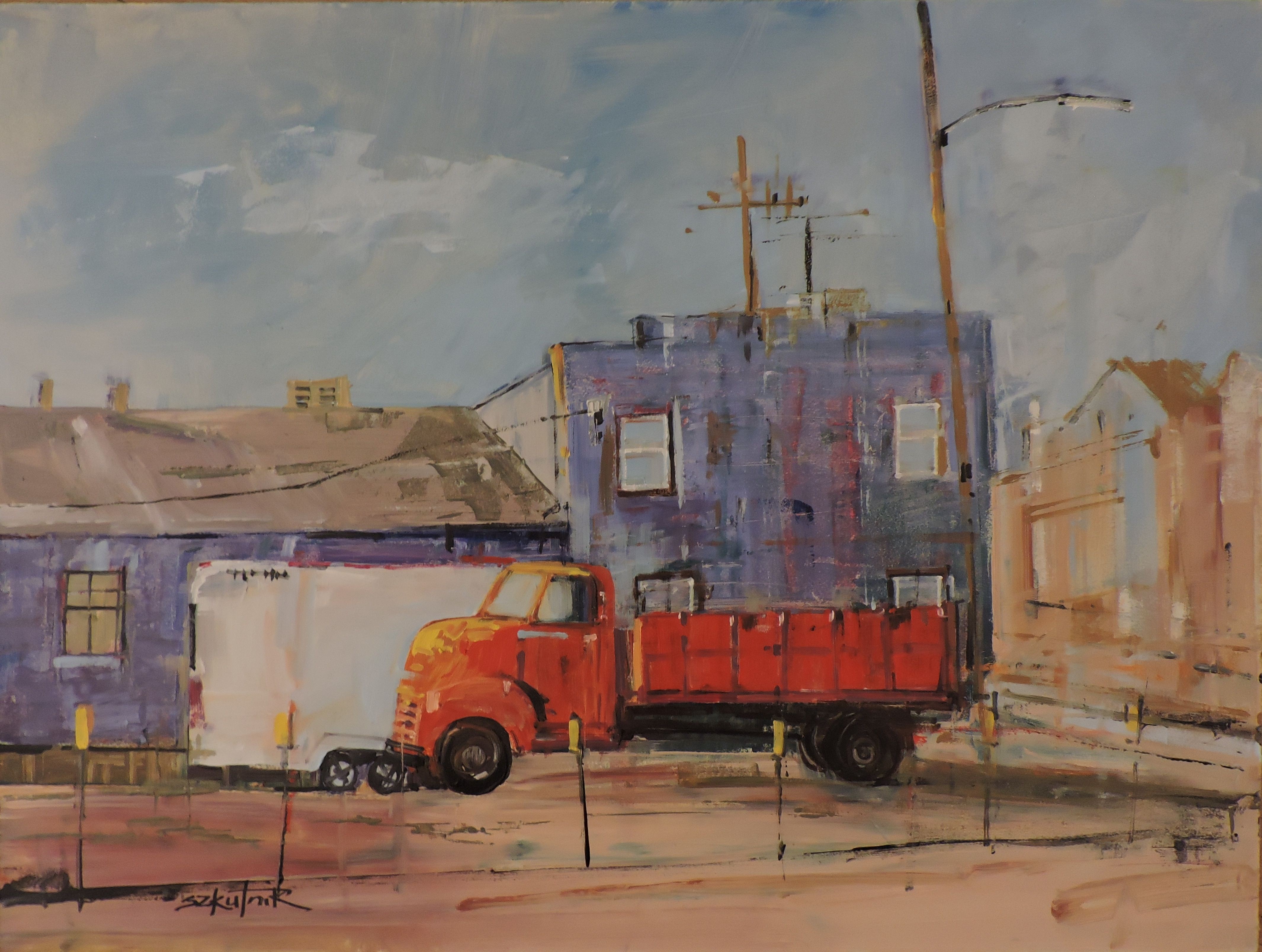 Richard Szkutnik, Construction truck Richard Szkutnik, Construction truck