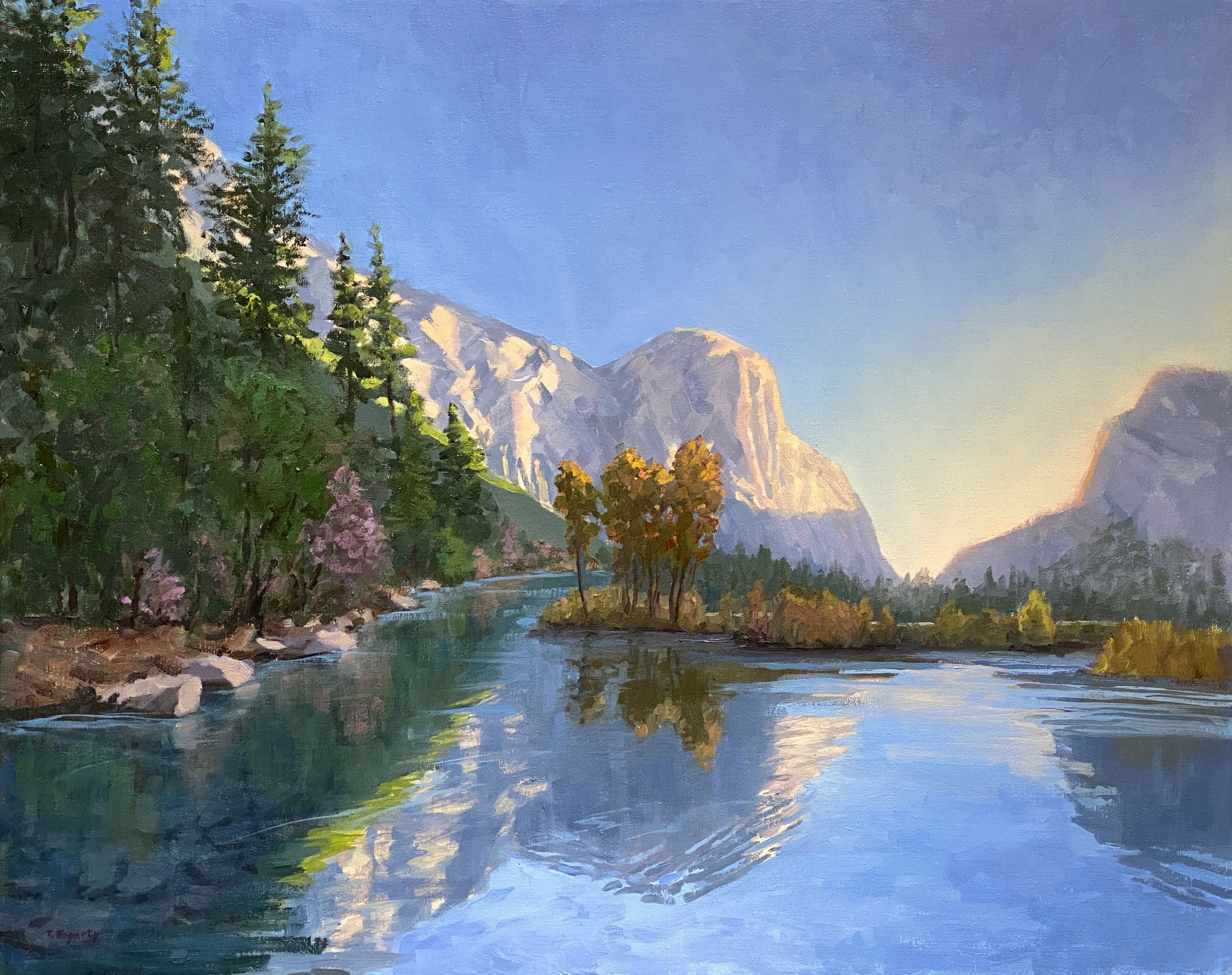 Tatyana Fogarty, Yosemite Valley view in fall Tatyana Fogarty, Yosemite Valley view in fall