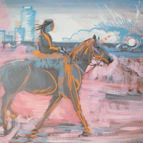 Gemälde, All the beautiful rides, Amy Bernays