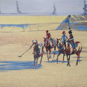 Gemälde, Our First Polo, Amy Bernays