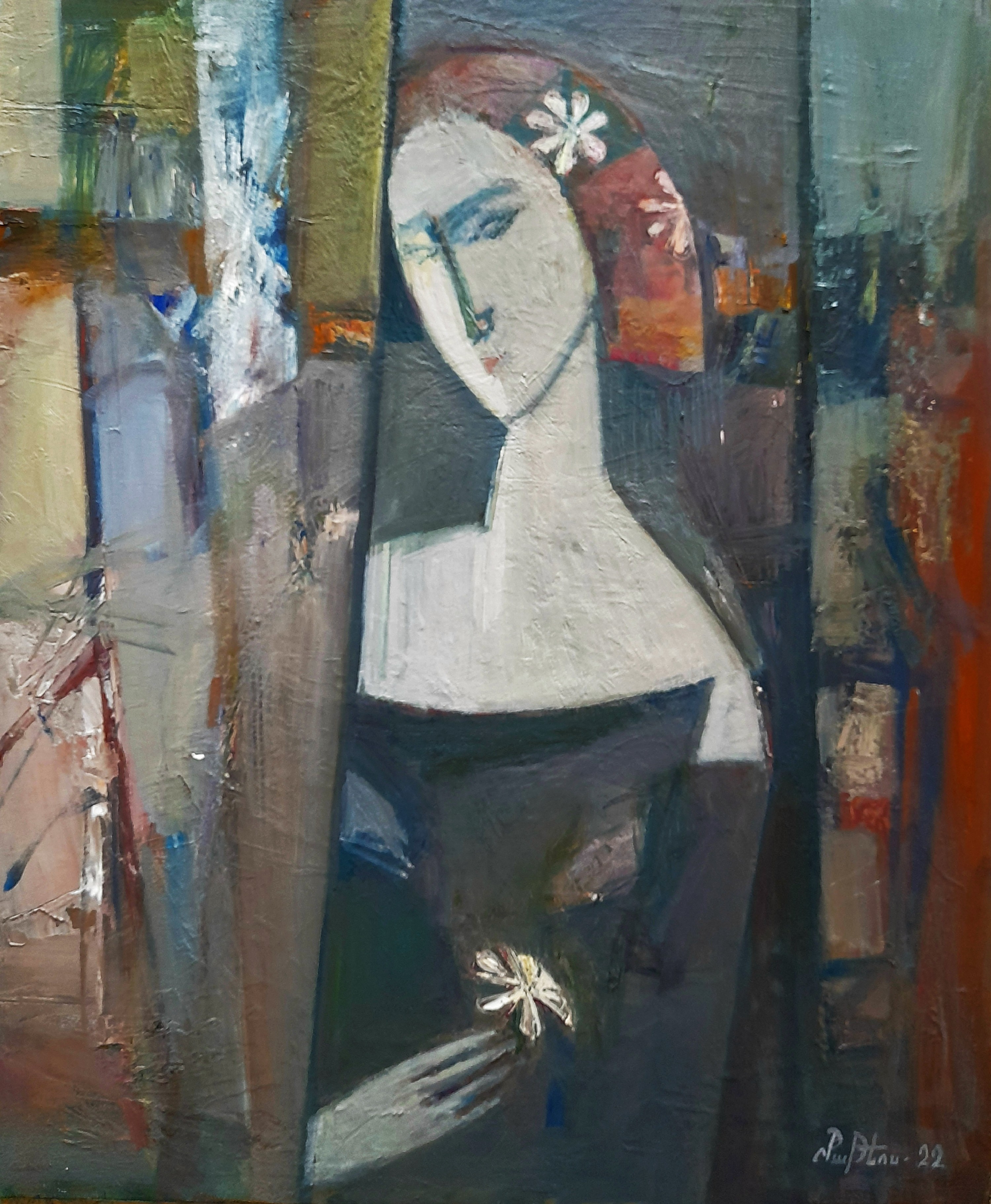 Mateos Sargsyan, Girl with chamomile Mateos Sargsyan, Girl with chamomile