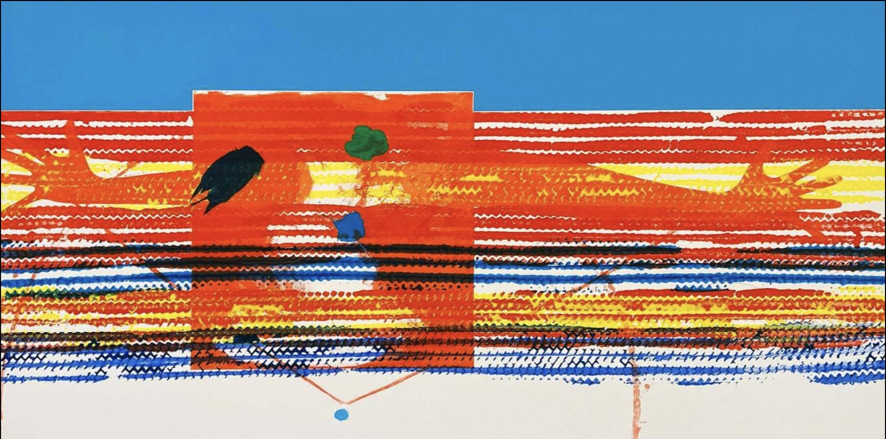 James Rosenquist, Window Washer Glass House (State I) James Rosenquist, Window Washer Glass House (State I)