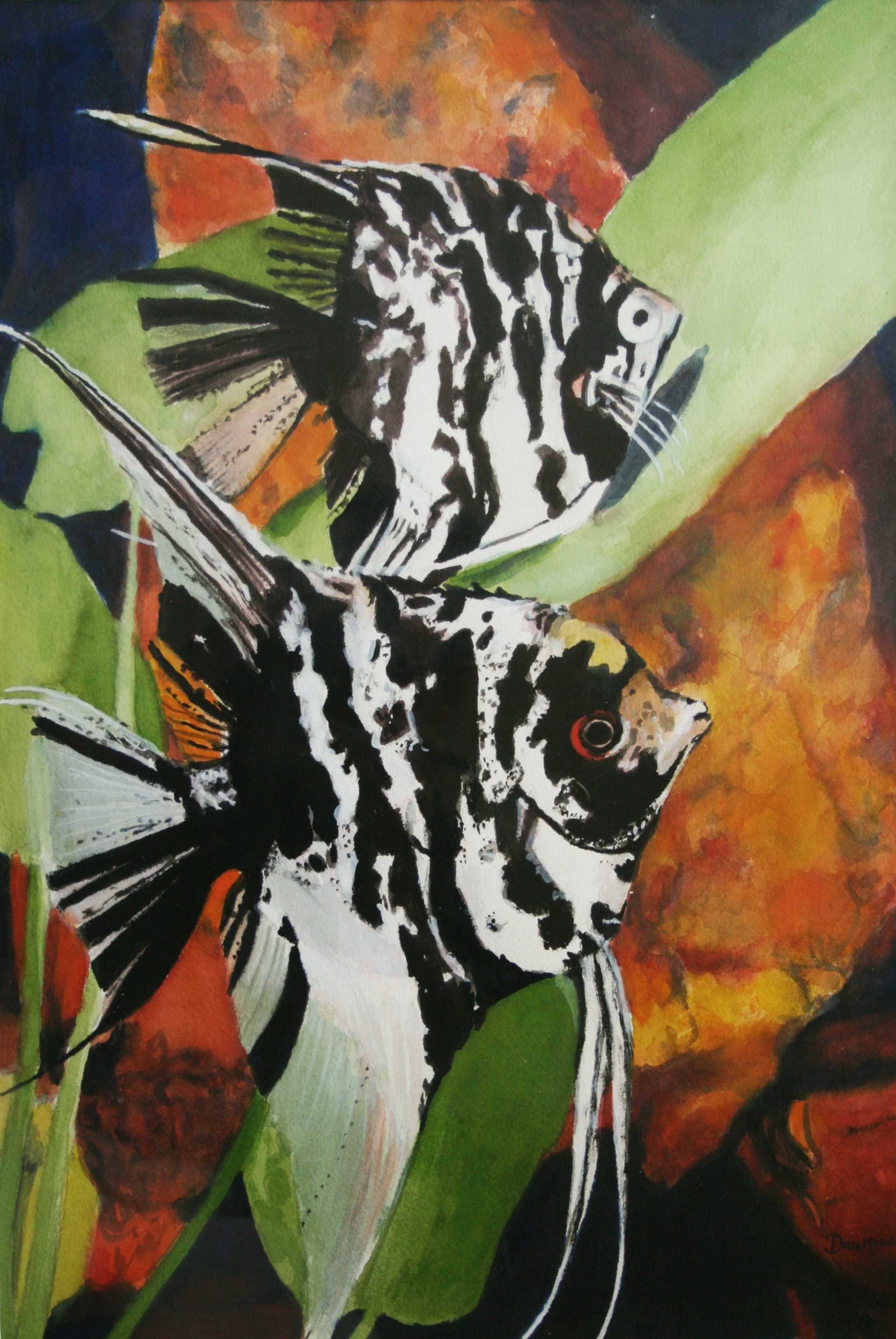 Olivier Daumas, Poissons noirs et blancs Olivier Daumas, Poissons noirs et blancs