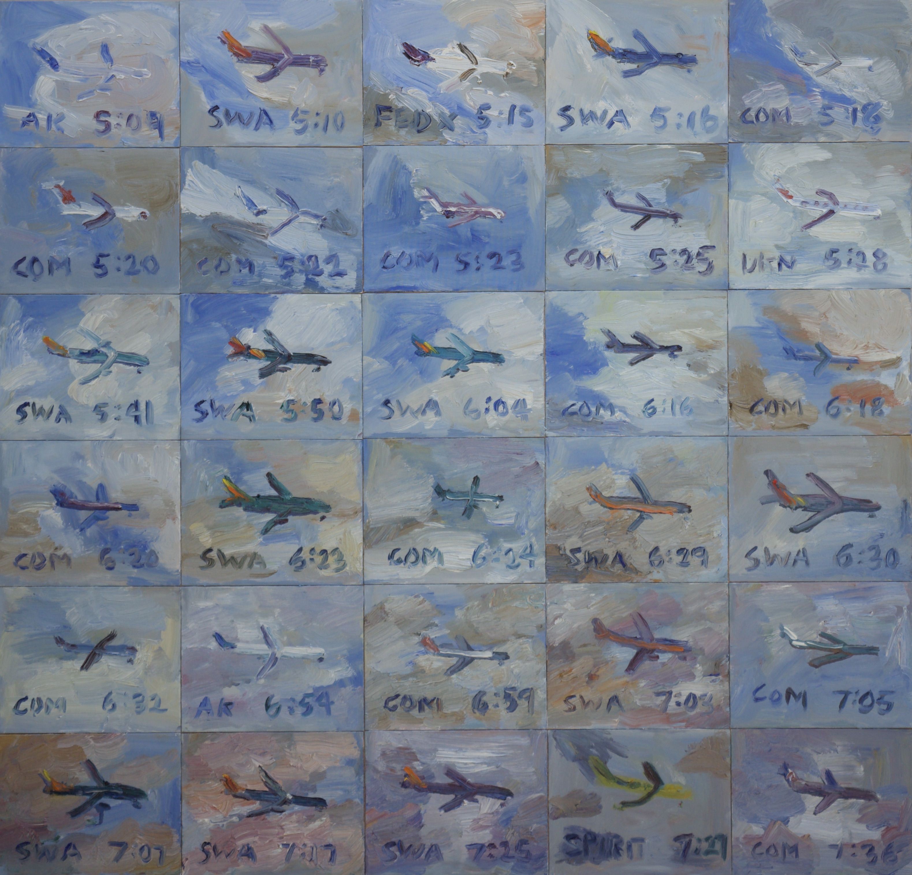 John Kilduff, 30 planes landing into Burbank 4-11-22 John Kilduff, 30 planes landing into Burbank 4-11-22