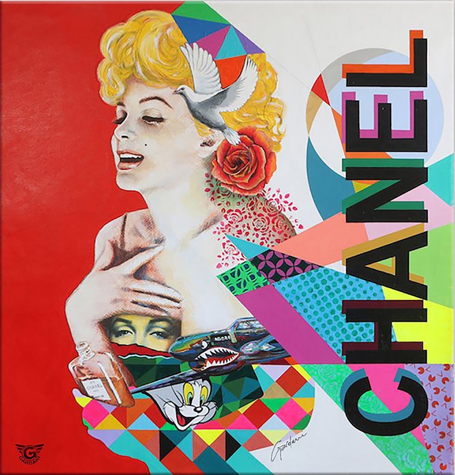 Gardani Art, Marilyn Chanel N5 Gardani Art, Marilyn Chanel N5