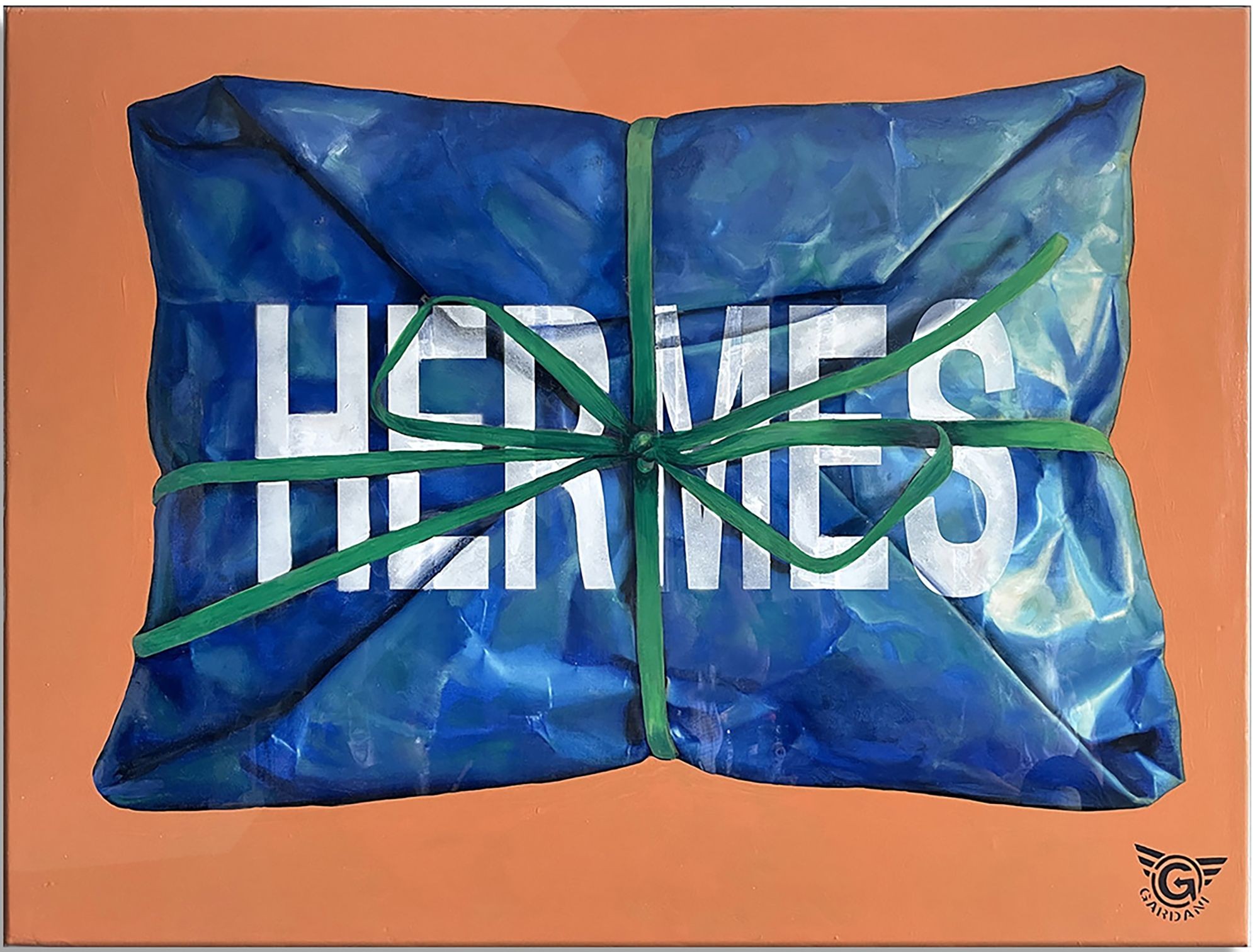 Gardani Art, Wrapped with Hermes Gardani Art, Wrapped with Hermes