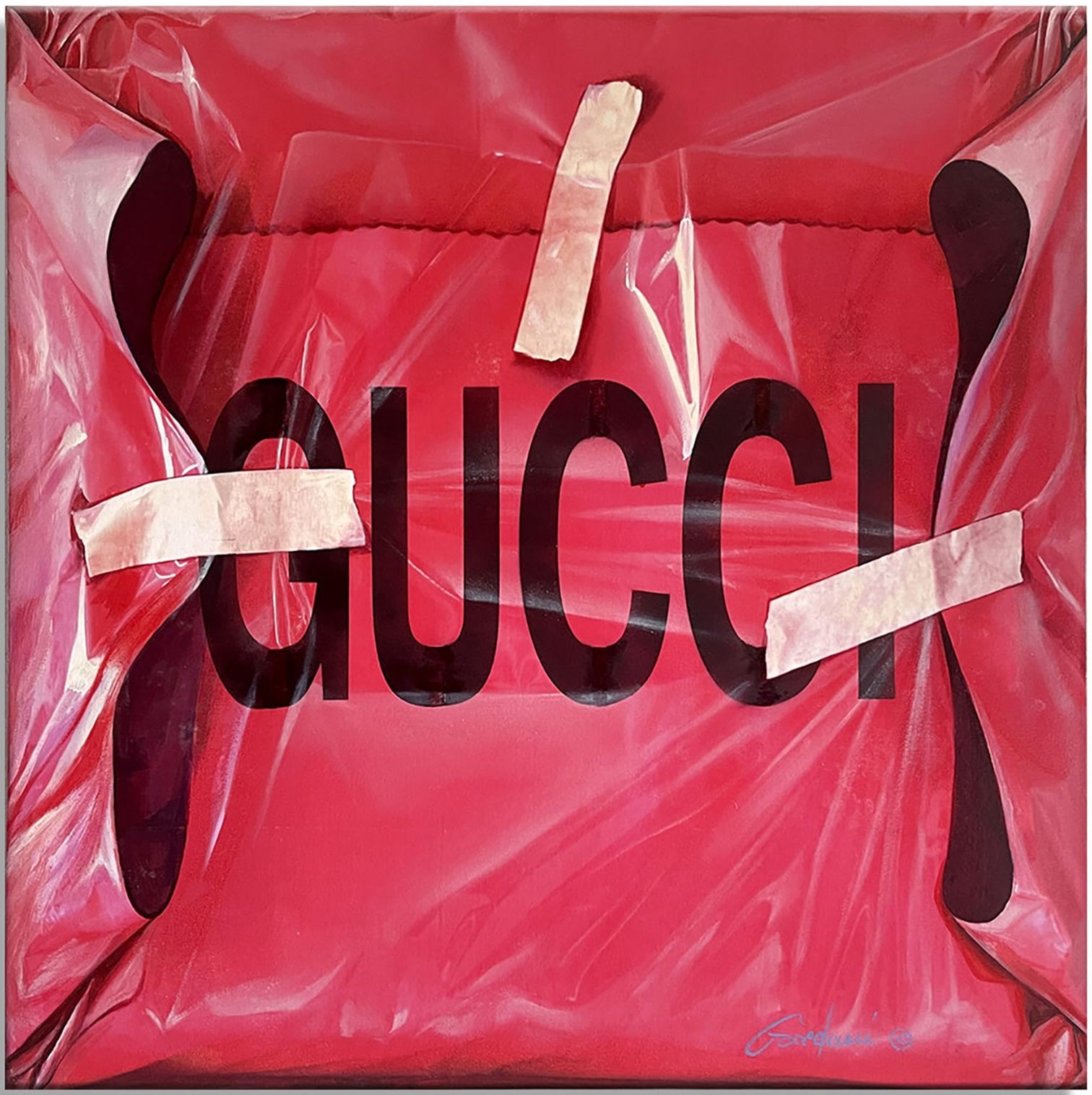 Gardani Art, Wrapped with Gucci Gardani Art, Wrapped with Gucci