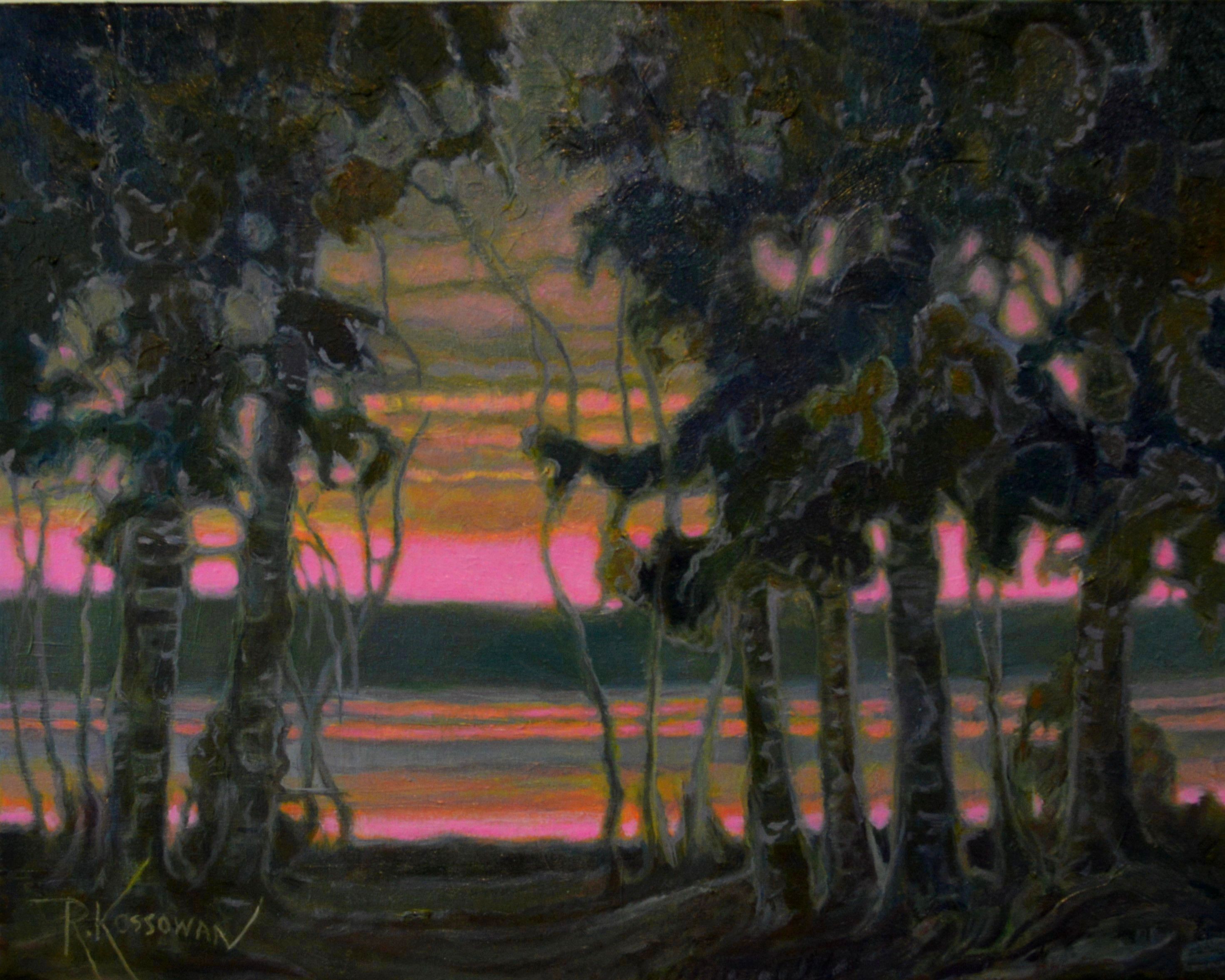 Rose-Marie Kossowan, View across the lake Rose-Marie Kossowan, View across the lake