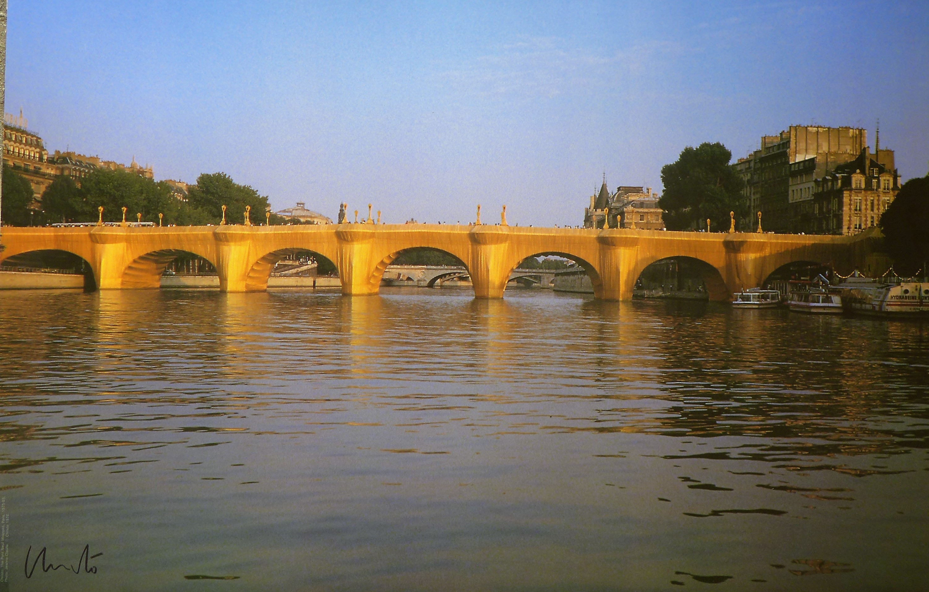 Christo and Jeanne-Claude, Pont neuf Christo and Jeanne-Claude, Pont neuf