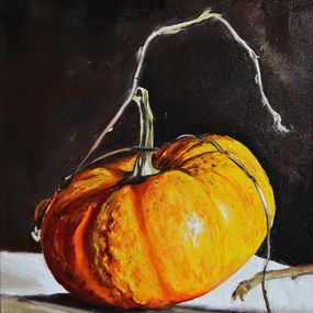 Gemälde, Pretty pumpkin, Valeria Radzievska