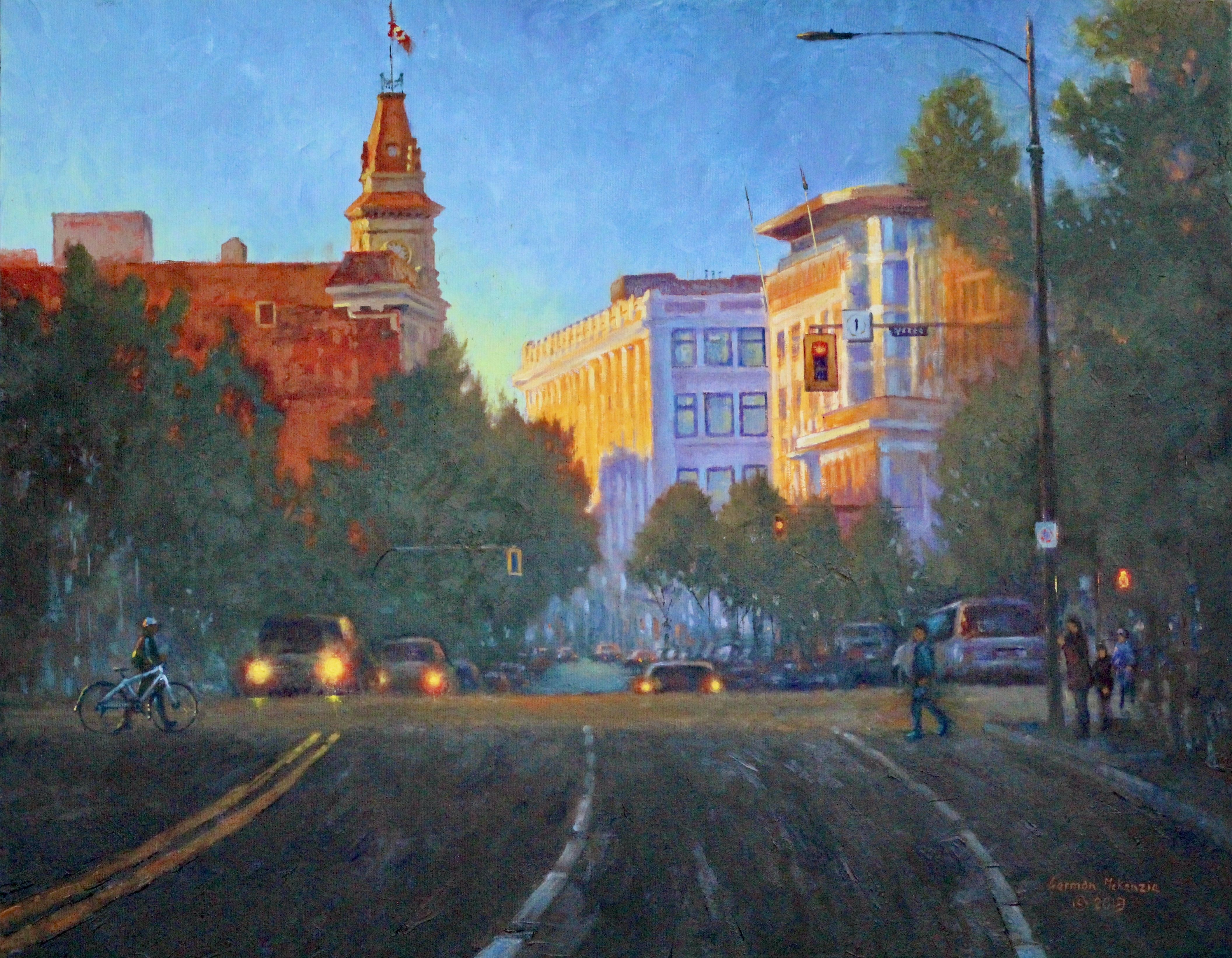 German Mckenzie, Sunset at Douglas German Mckenzie, Sunset at Douglas