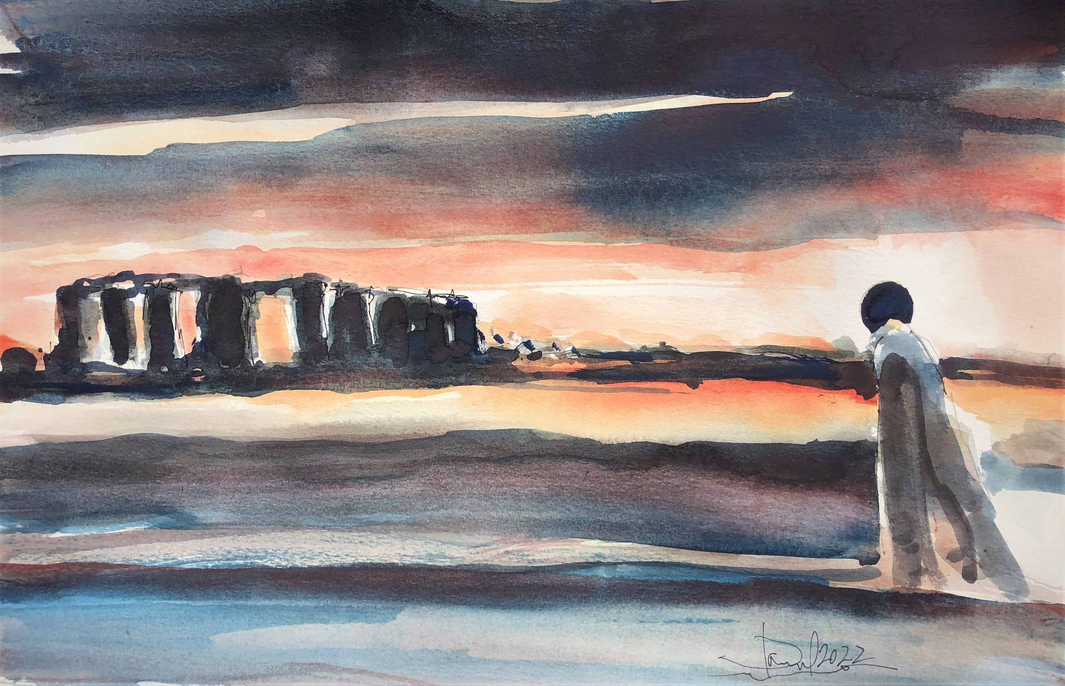 Daniel Clarke, Stonehenge eclipse Daniel Clarke, Stonehenge eclipse