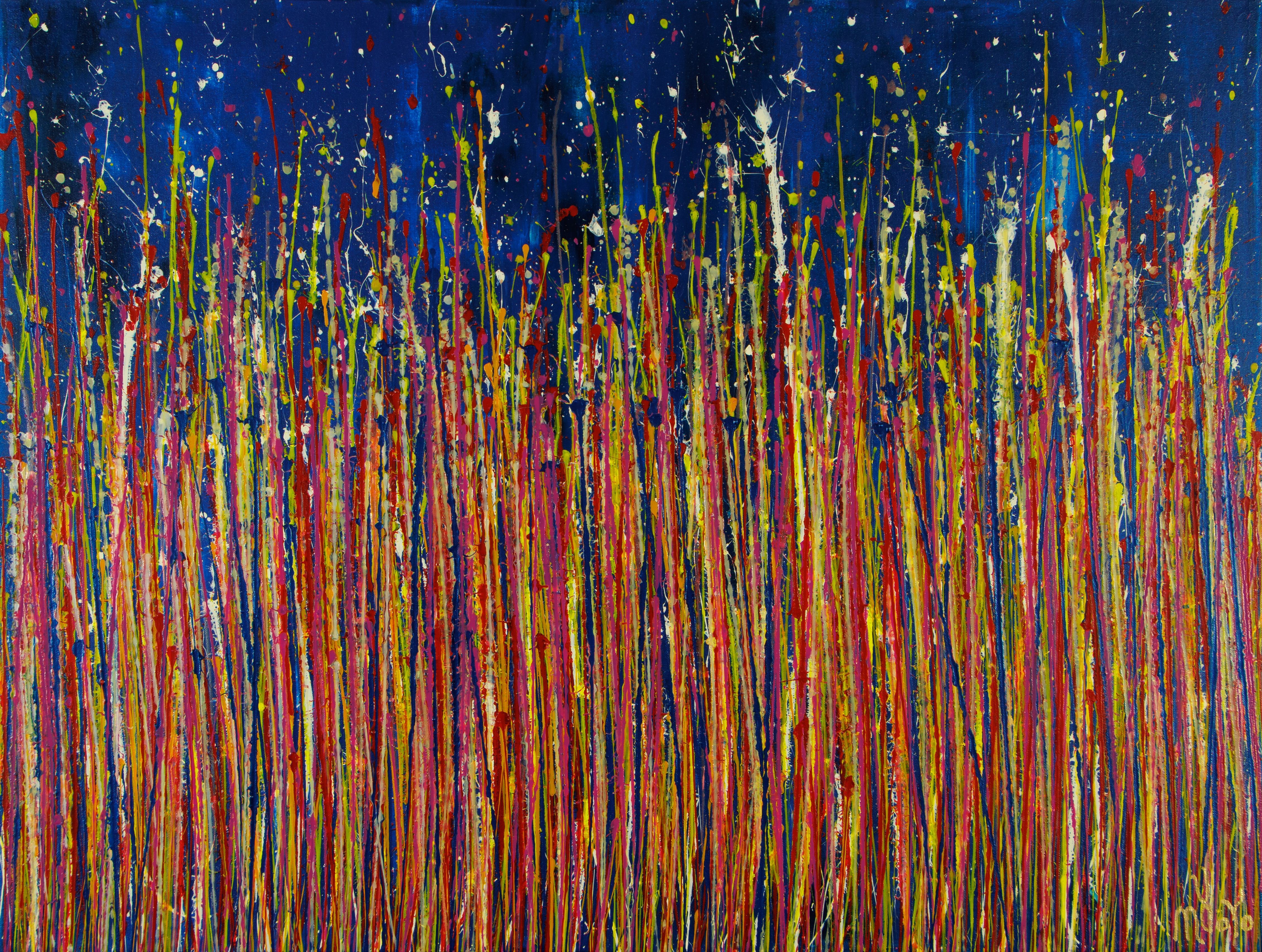 Nestor Toro, Strange spectra 8 (iridescent blue) Nestor Toro, Strange spectra 8 (iridescent blue)