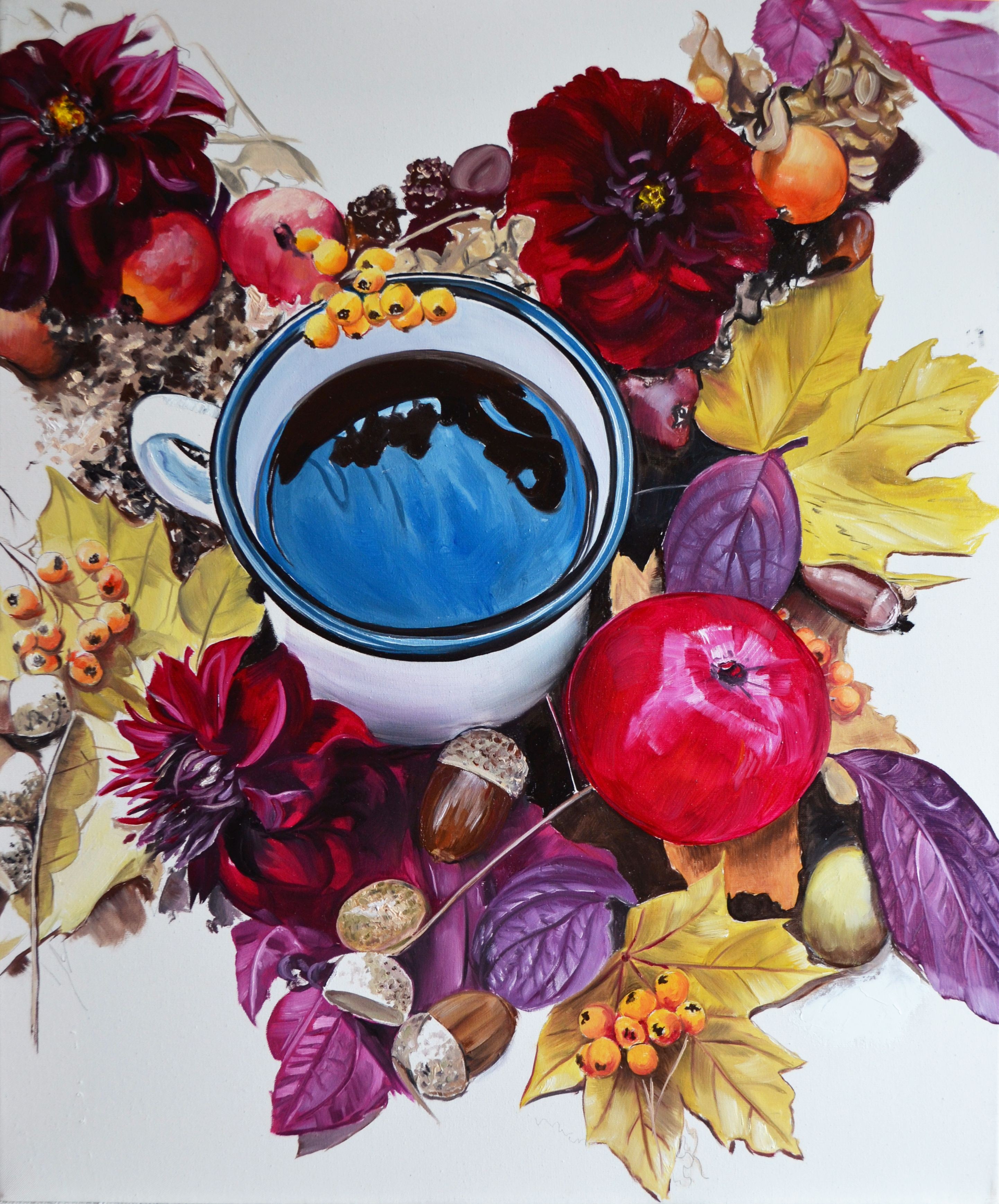 Valeria Radzievska, Mulled wine with asters Valeria Radzievska, Mulled wine with asters