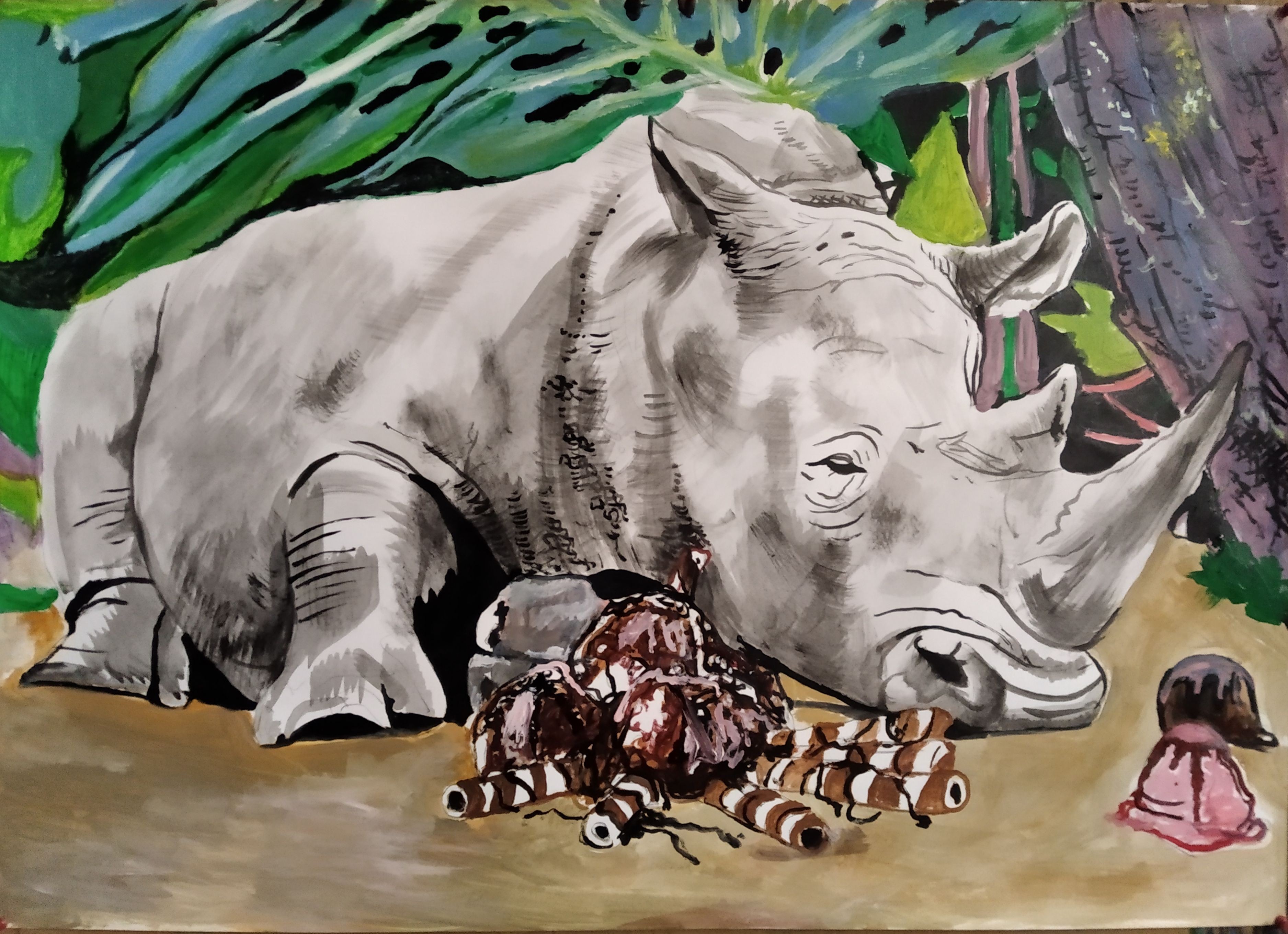 Soso Kumsiashvili, Rhinoceros Soso Kumsiashvili, Rhinoceros