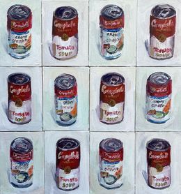 Gemälde, Campbell soup cans, John Kilduff