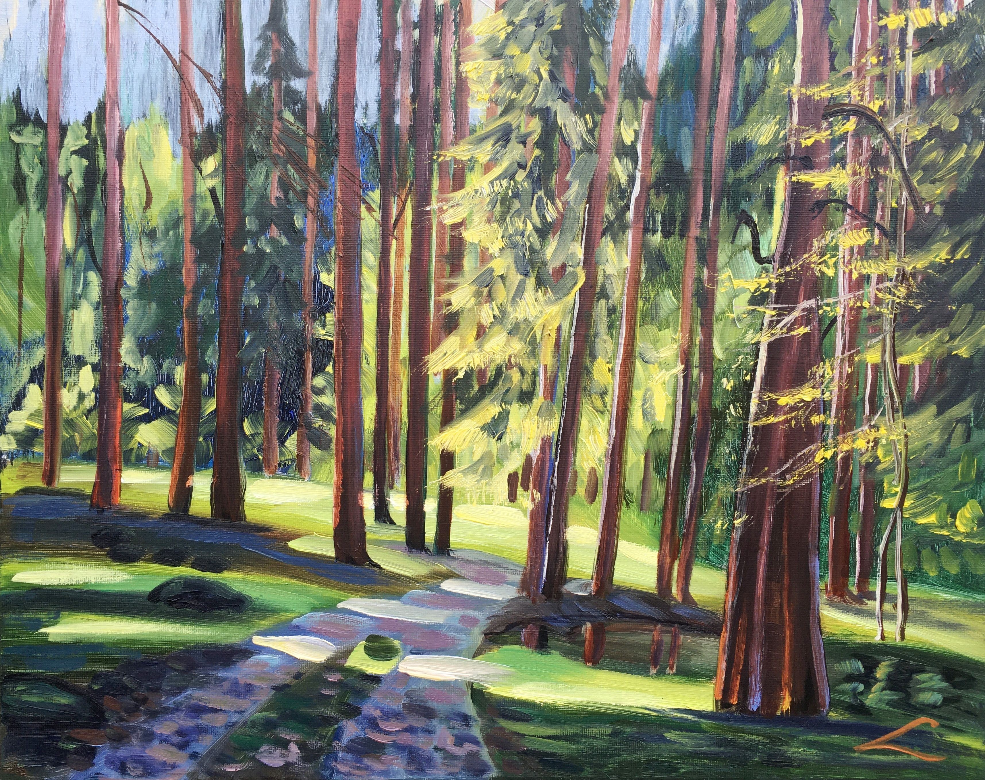 Elena Sokolova, Sunny forest 3 Elena Sokolova, Sunny forest 3