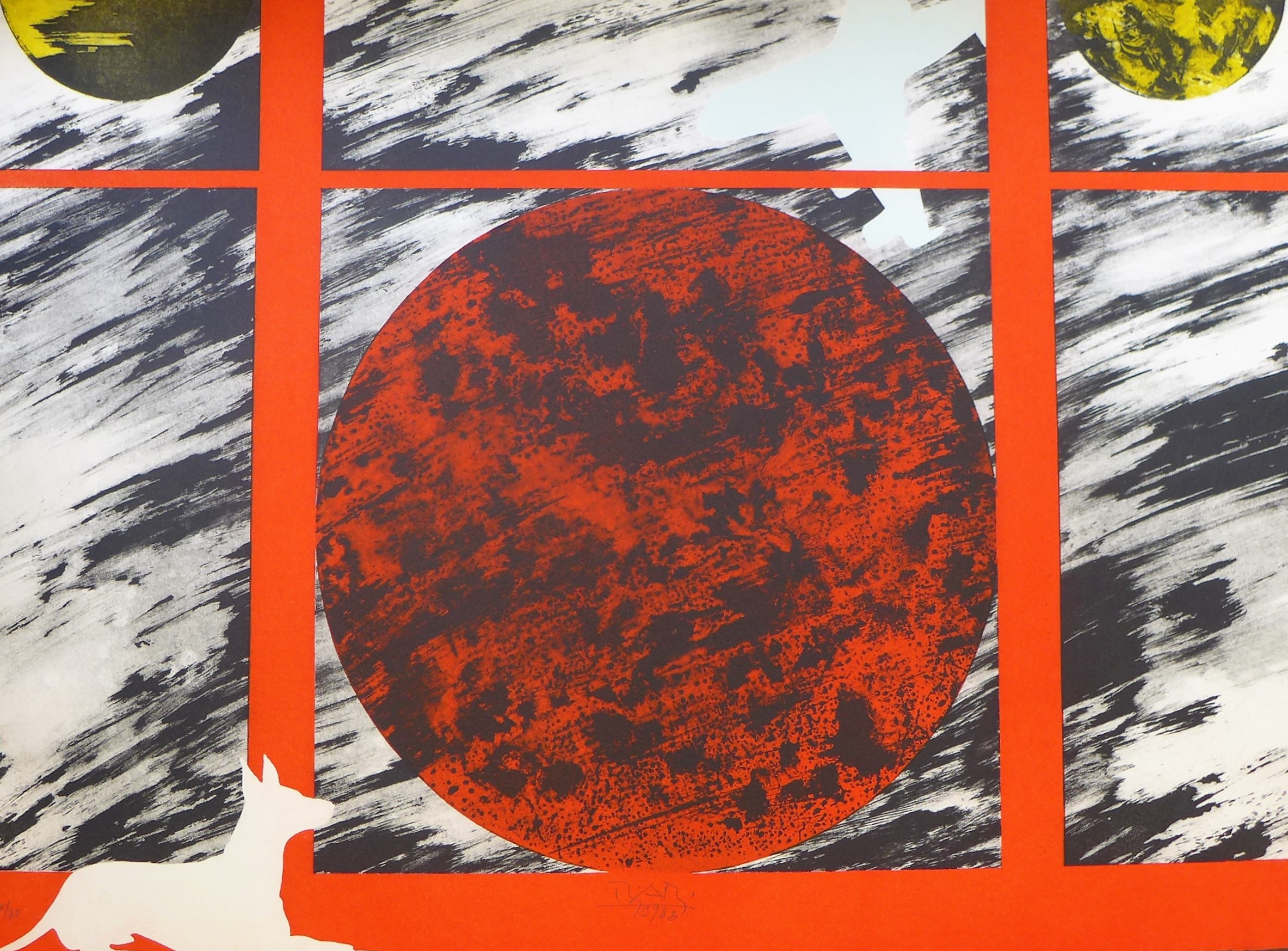 Billy Al Bengston, Composition 1 Billy Al Bengston, Composition 1