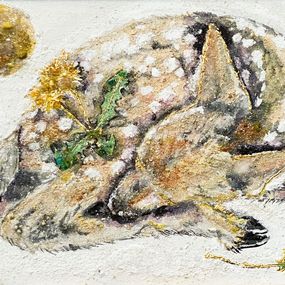 Gemälde, The fawn, Alexa Karabin