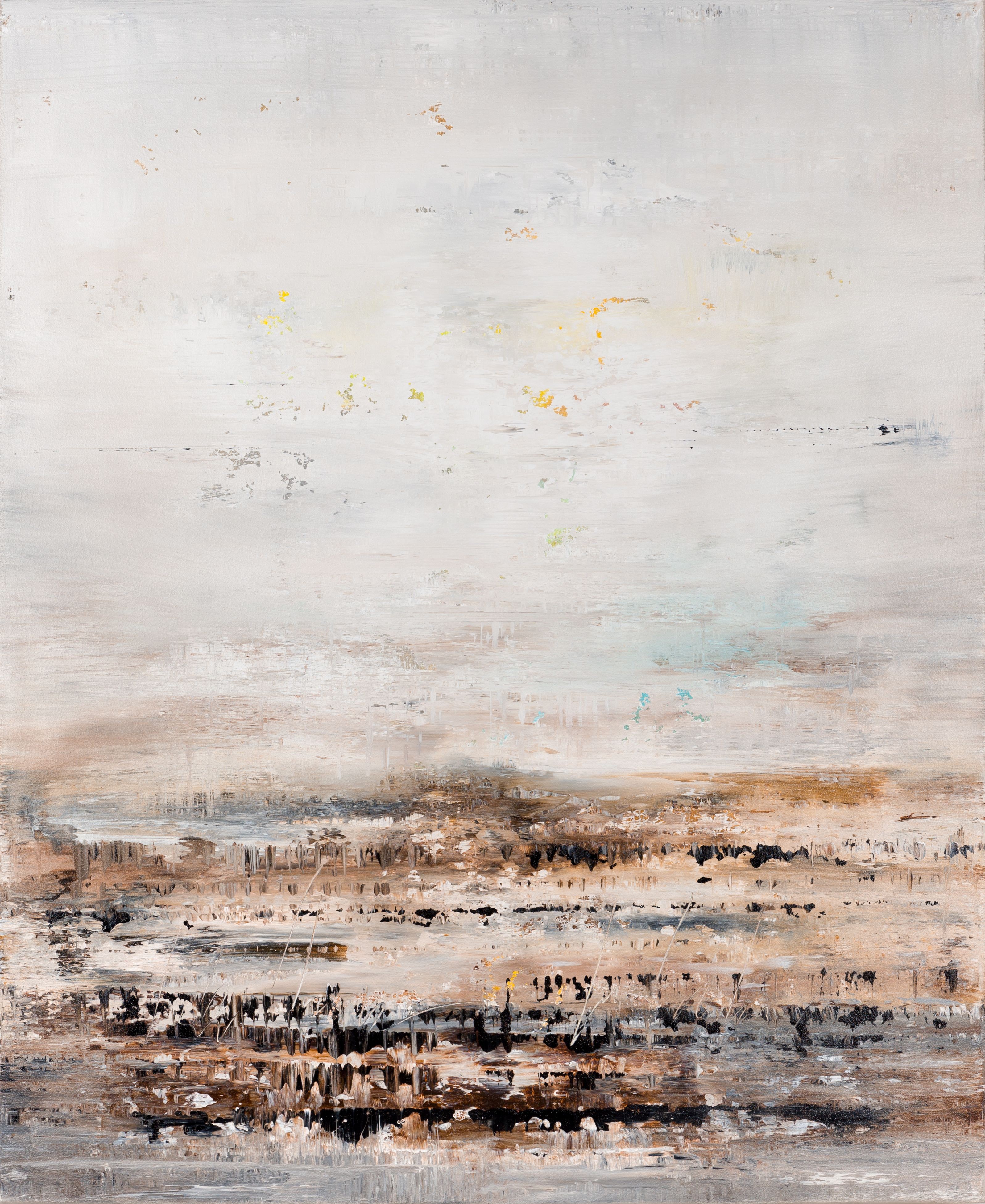 Radek Smach, Brown abstract painting DK799 Radek Smach, Brown abstract painting DK799