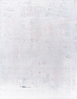 White abstract painting WP796, Radek Smach