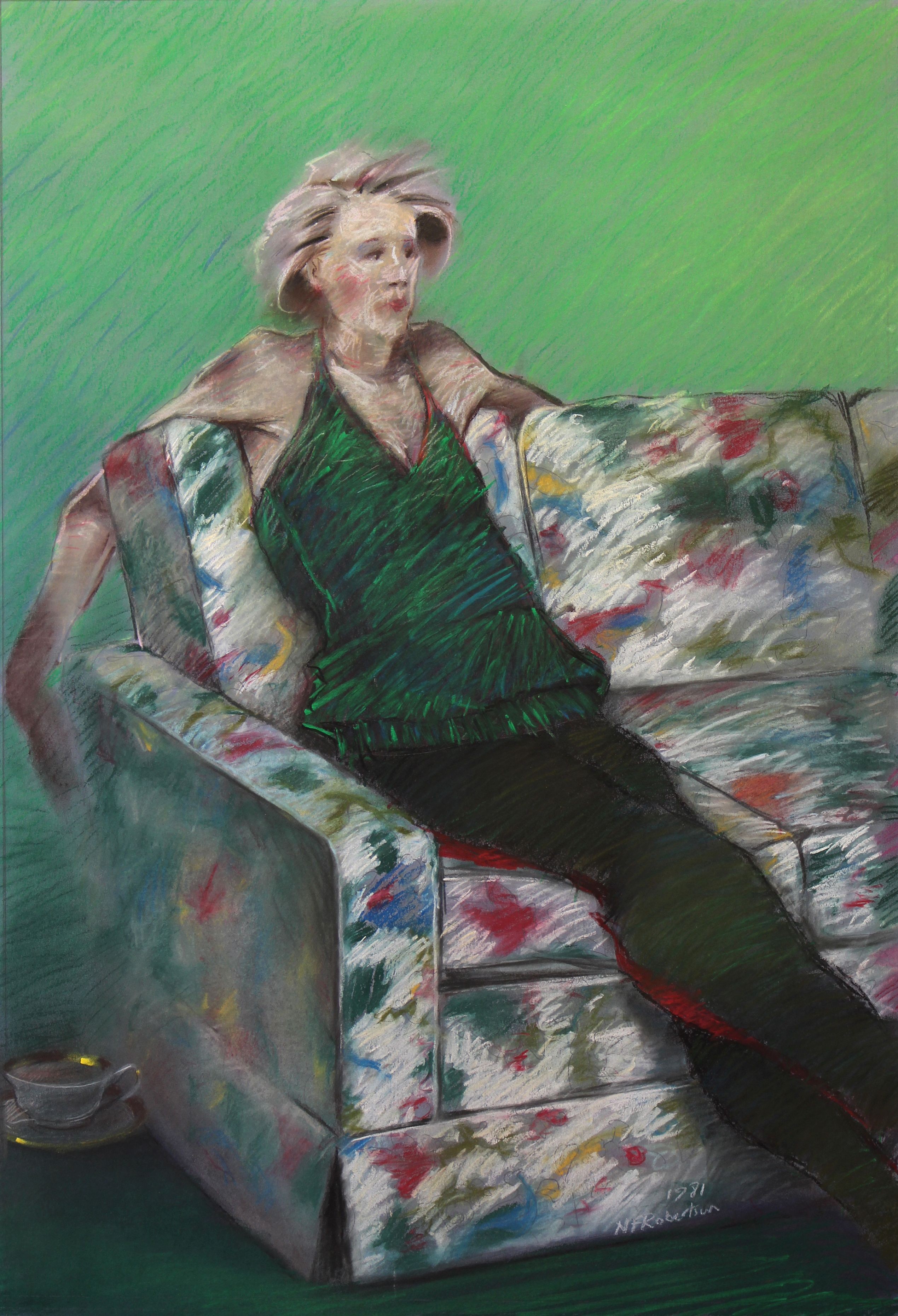 Nicholas Robertson, Watching TV Nicholas Robertson, Watching TV