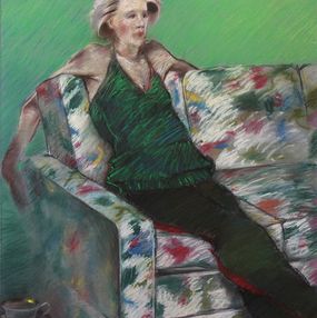 Painting, Watching TV, Nicholas Robertson