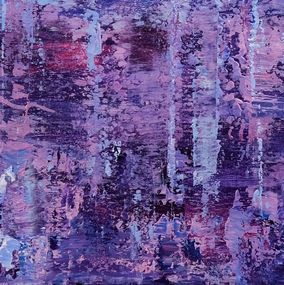 Painting, Purple Serenade, Behshad Arjomandi