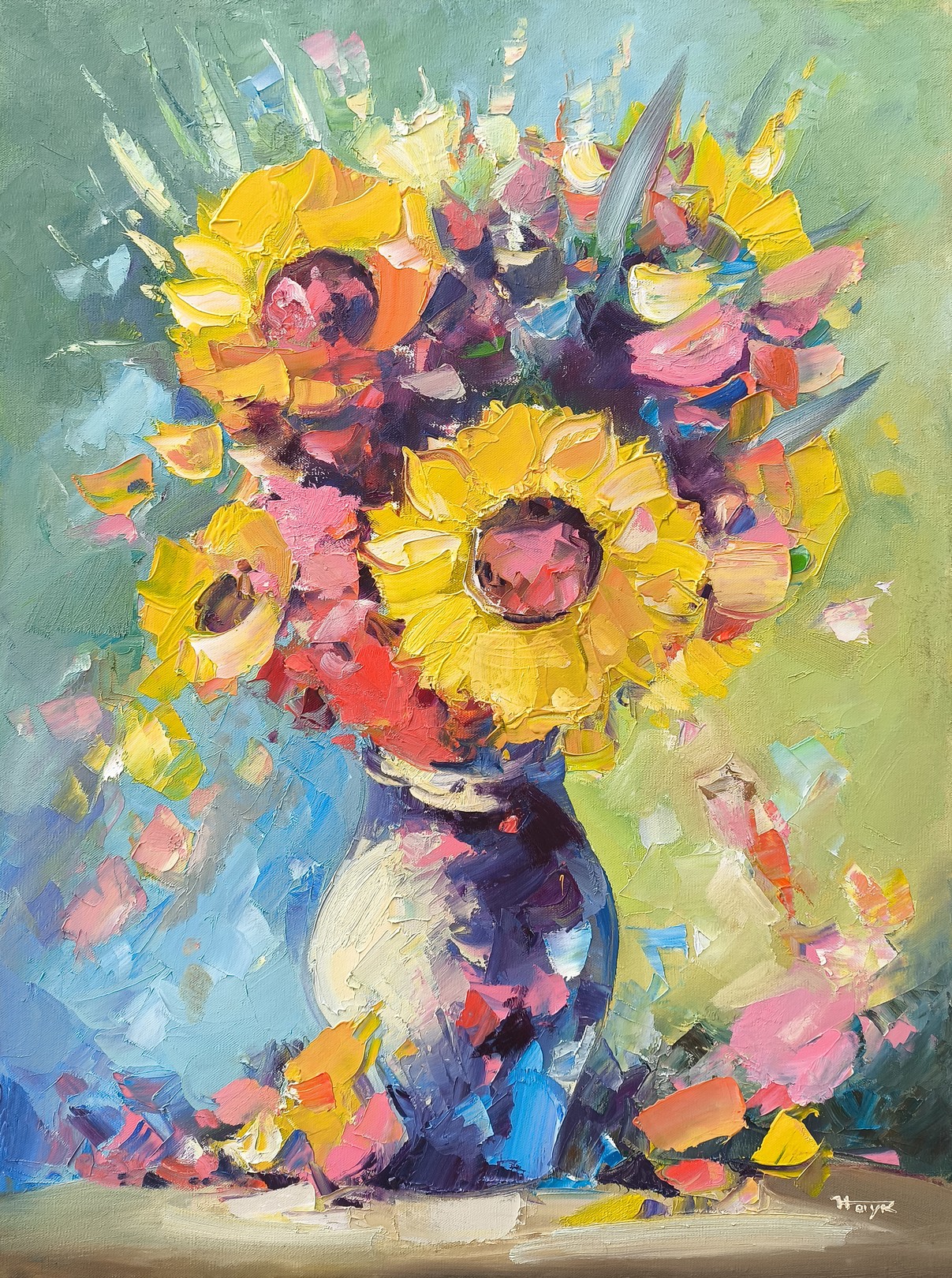Hayk Miqayelyan, Sunflowers Hayk Miqayelyan, Sunflowers