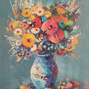 Peinture, Field flowers, Hayk Miqayelyan