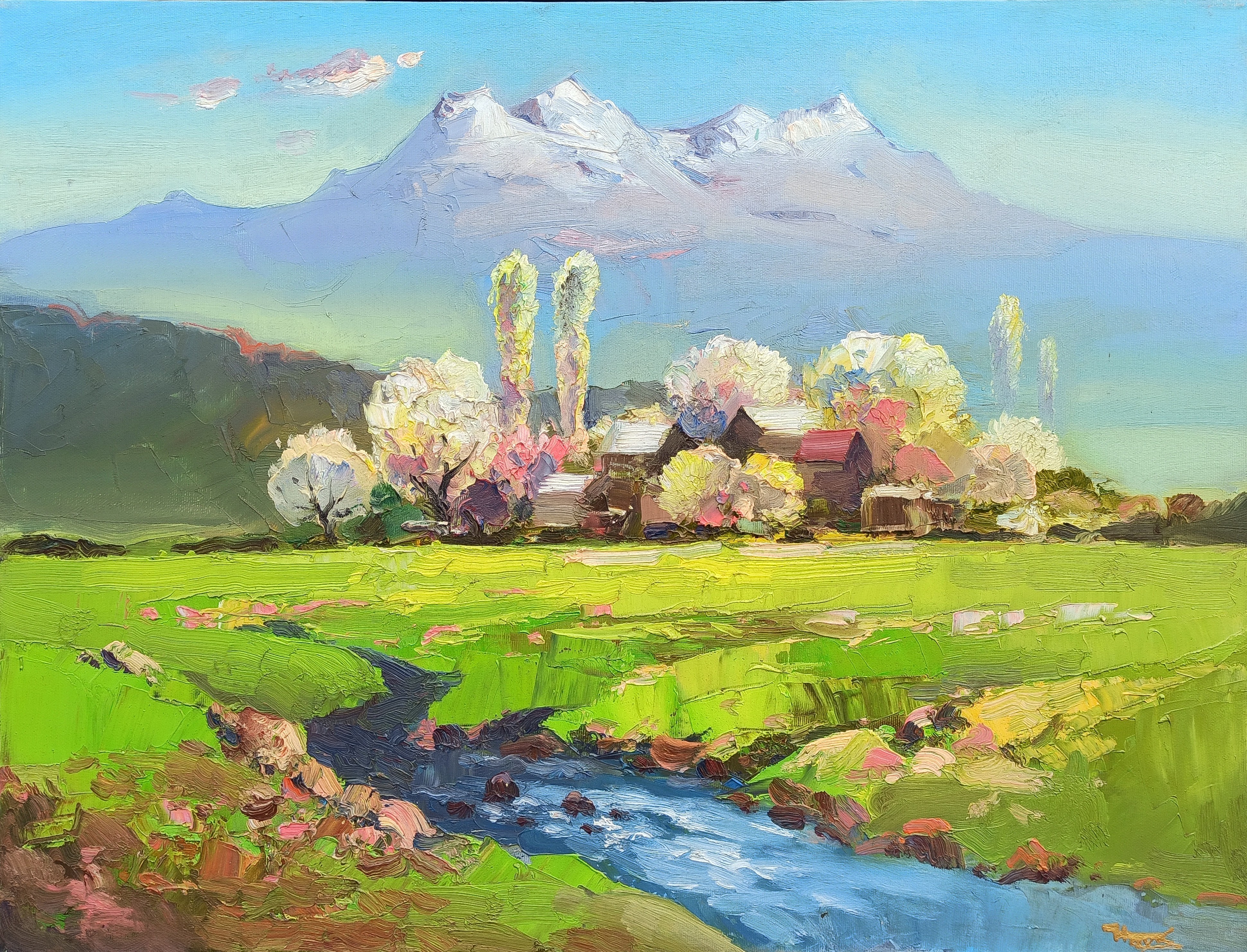 Hayk Miqayelyan, Armenian mountain - Aragats Hayk Miqayelyan, Armenian mountain - Aragats
