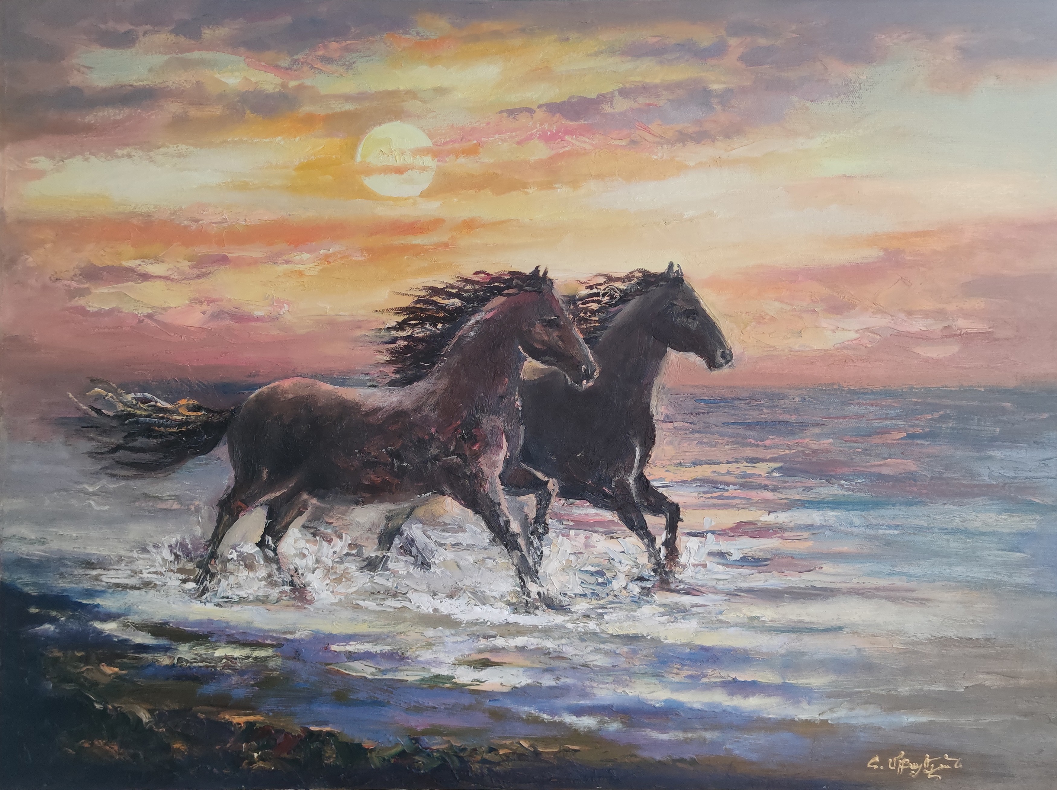 Hayk Miqayelyan, Horse couple Hayk Miqayelyan, Horse couple