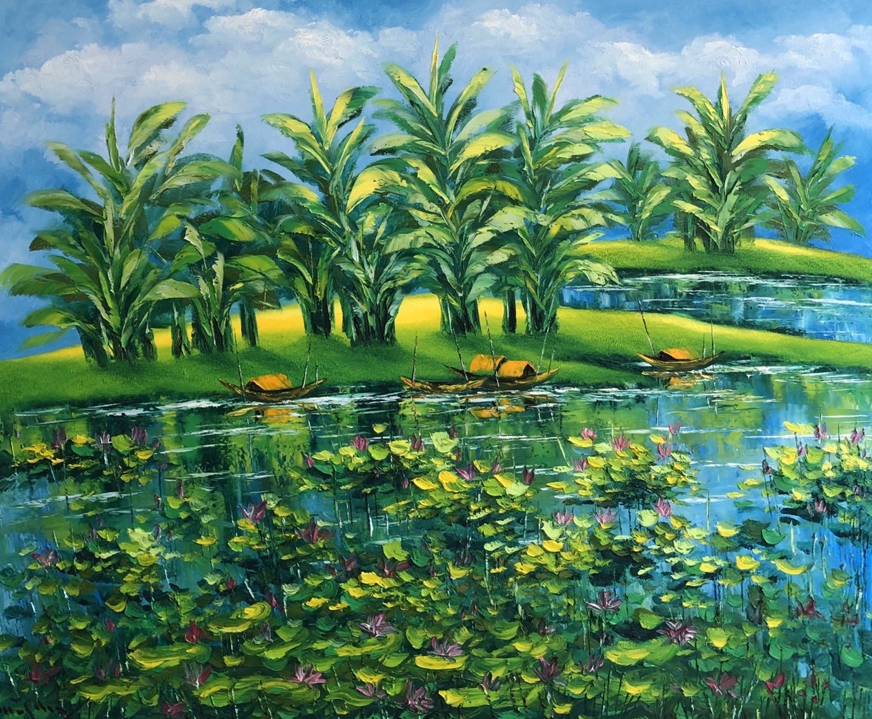 Minh Son Nguyen, Water Lillies Minh Son Nguyen, Water Lillies