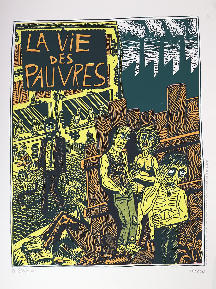 Hervé Di Rosa, La vie des pauvres Hervé Di Rosa, La vie des pauvres