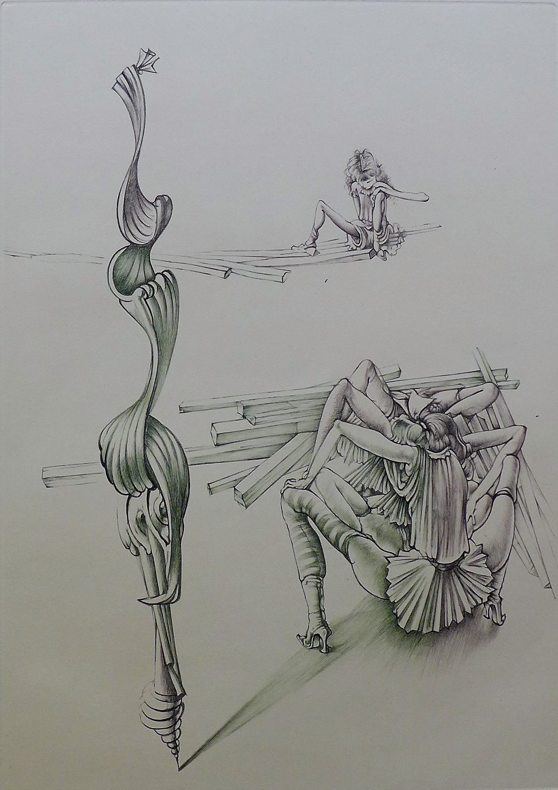 Hans Bellmer, Œillades ciselées 11 Hans Bellmer, Œillades ciselées 11