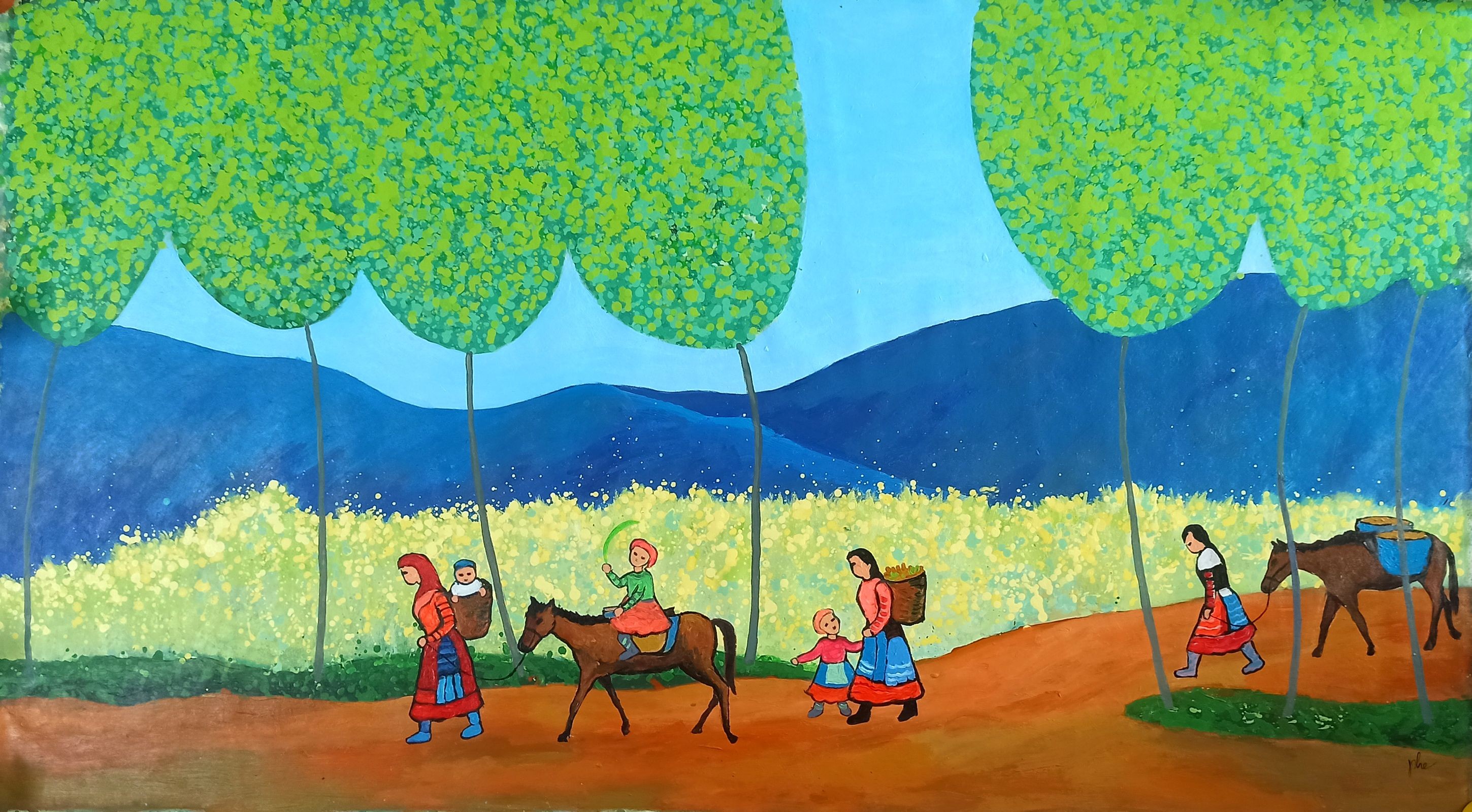 Hoang Phuong, Spring sunshine in the highlands Hoang Phuong, Spring sunshine in the highlands