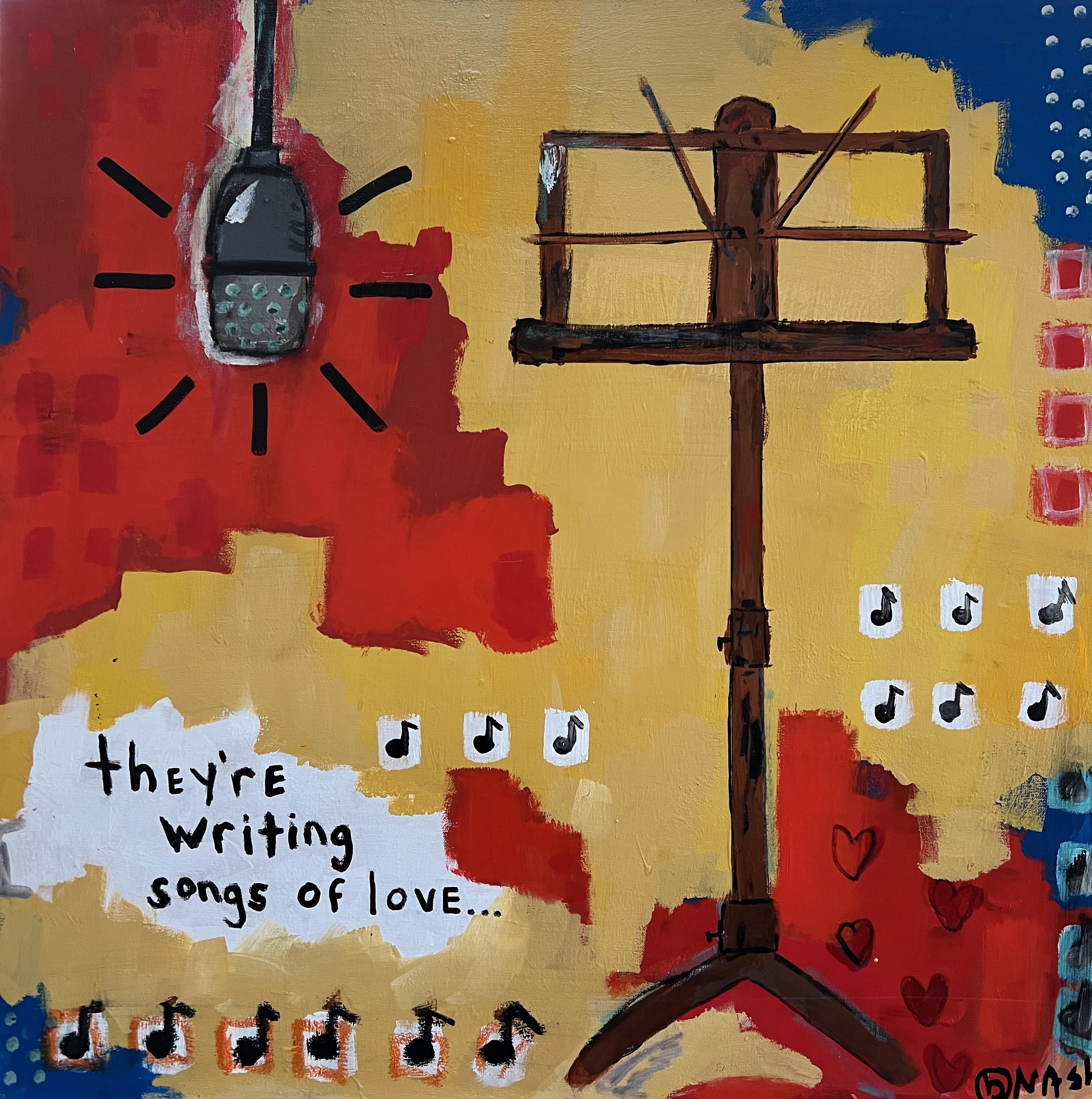 Brian Nash, They're writing songs of love Brian Nash, They're writing songs of love