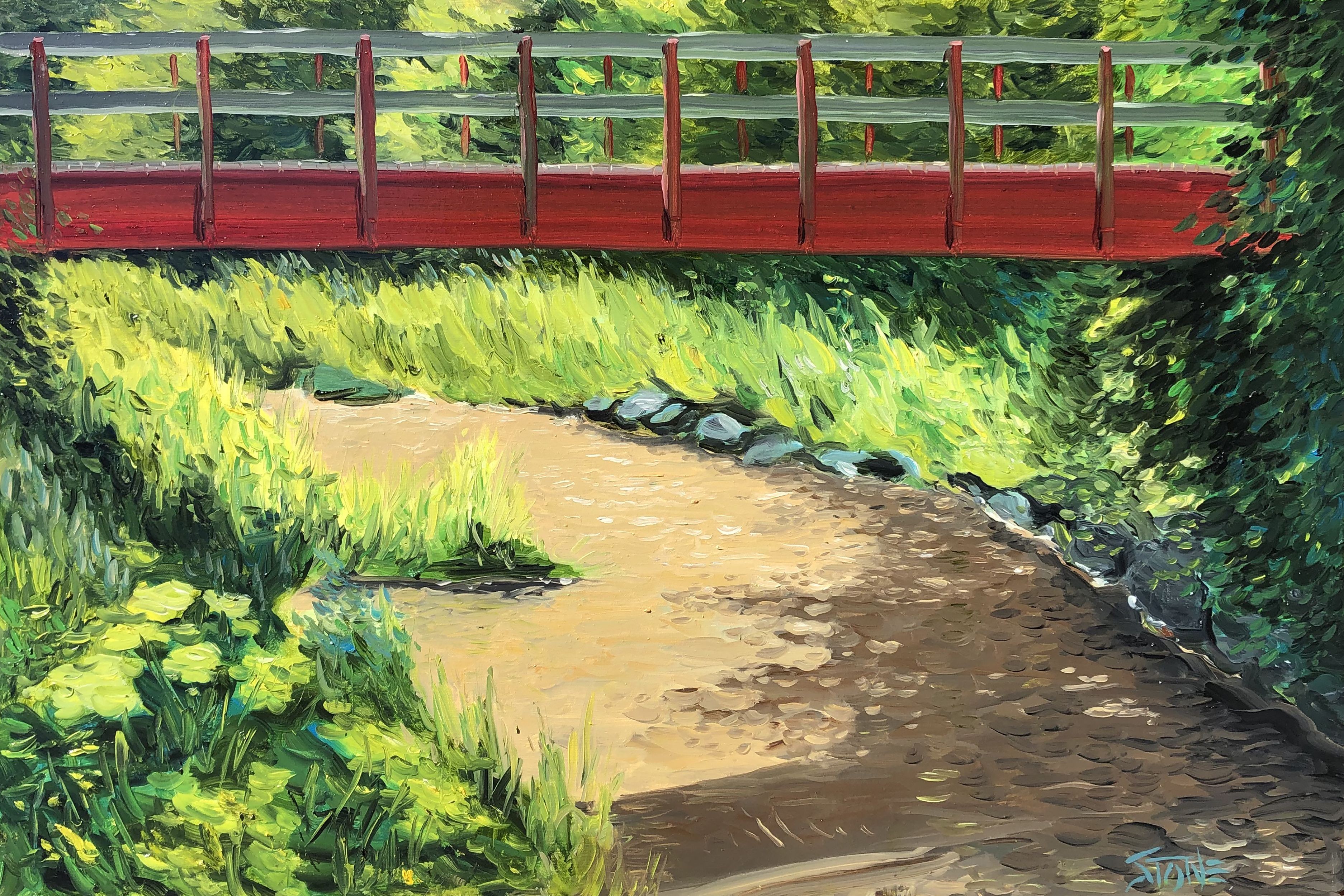 Bill Stone, White pines bridge Bill Stone, White pines bridge