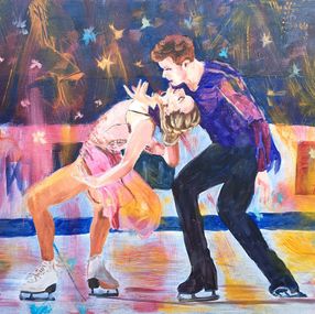 Gemälde, Magic ice 4, Elena Sokolova